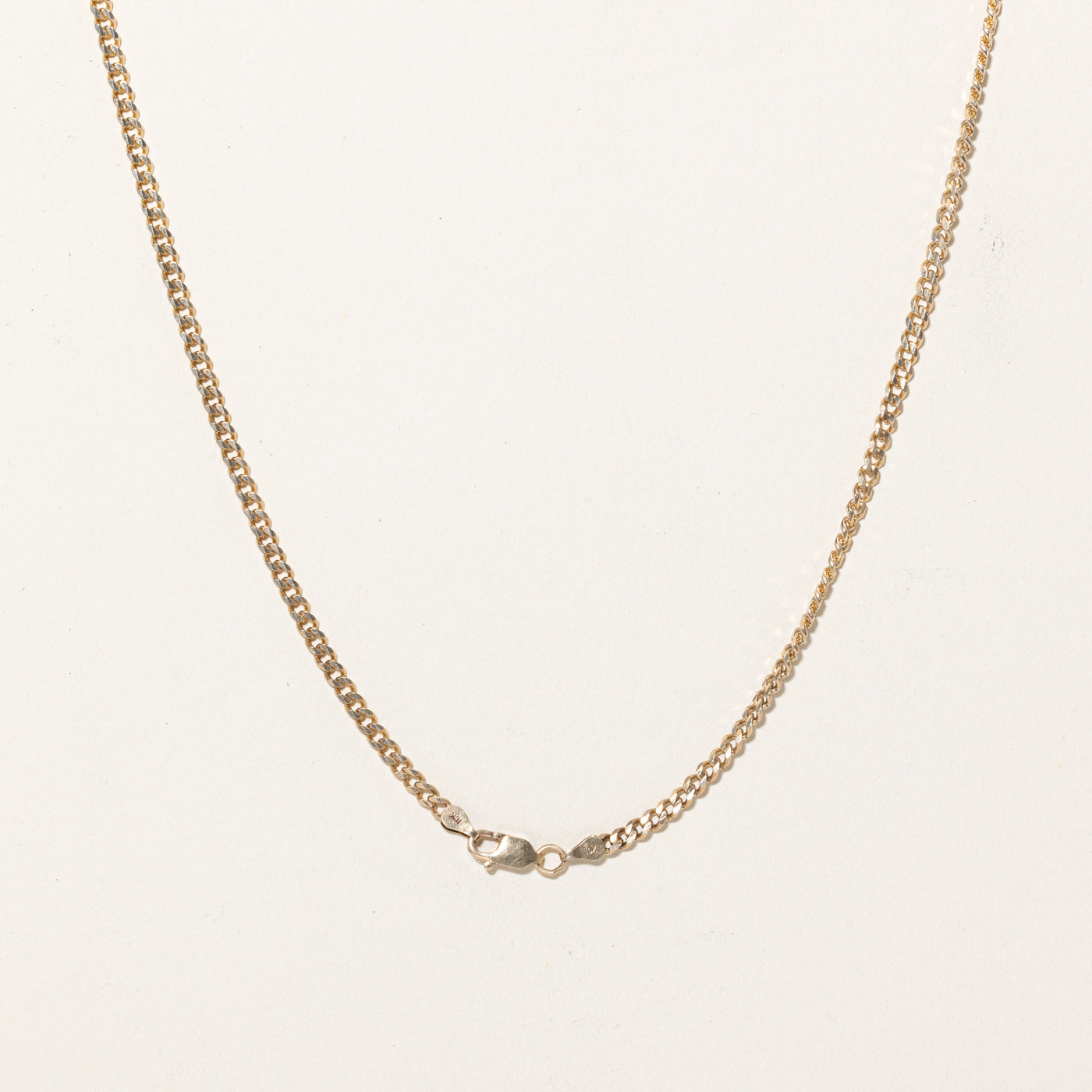 10k Yellow Gold Curb Link Chain | 23" |