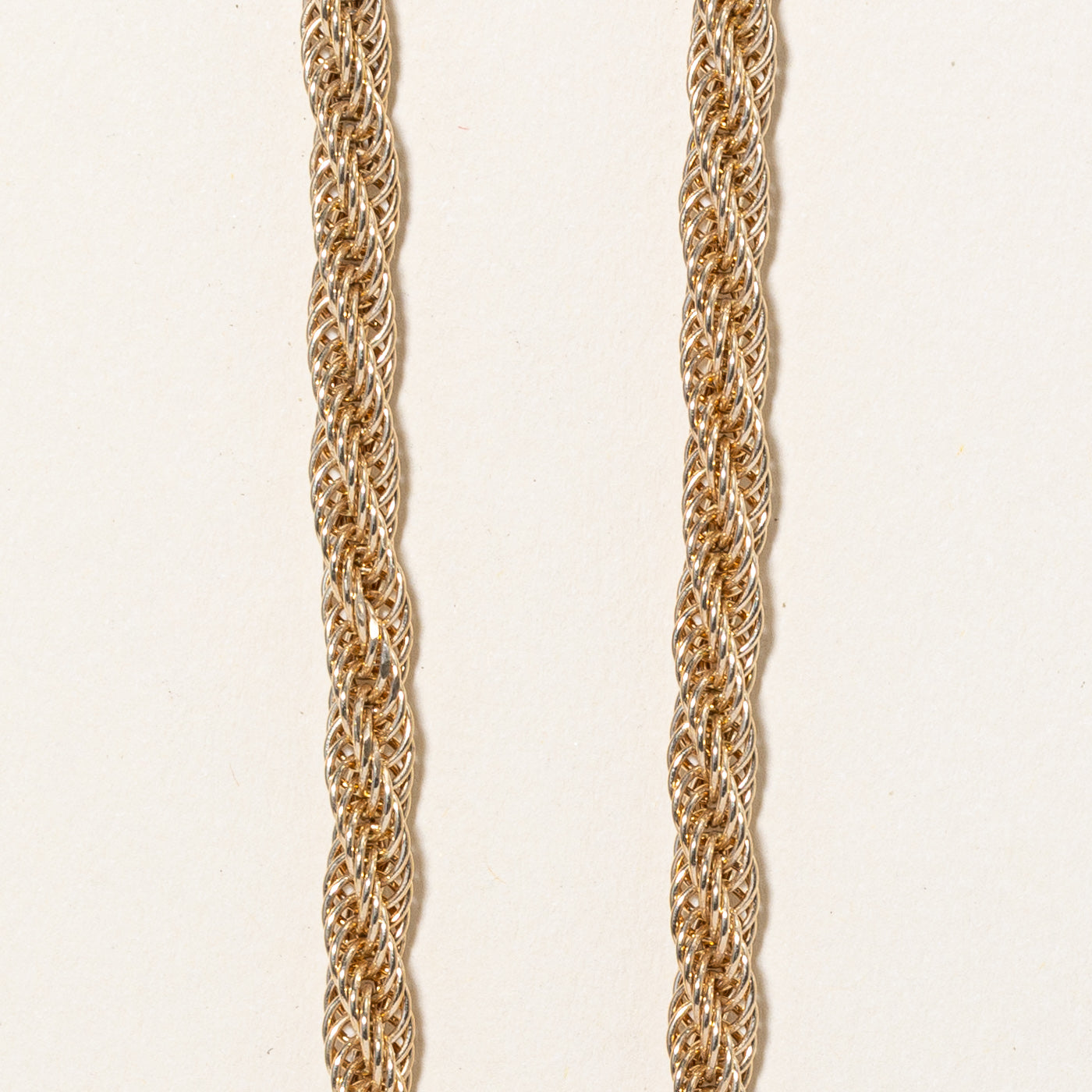 14k Yellow Gold Thick Rope Chain | 18" |
