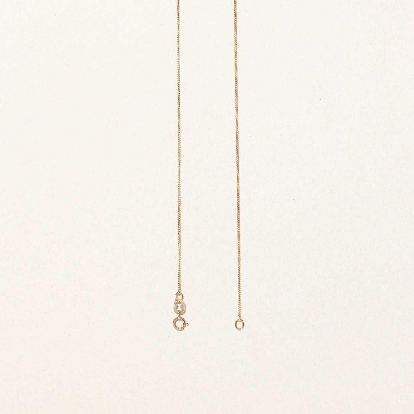 14k Yellow Gold Curb Link Chain | 18" |