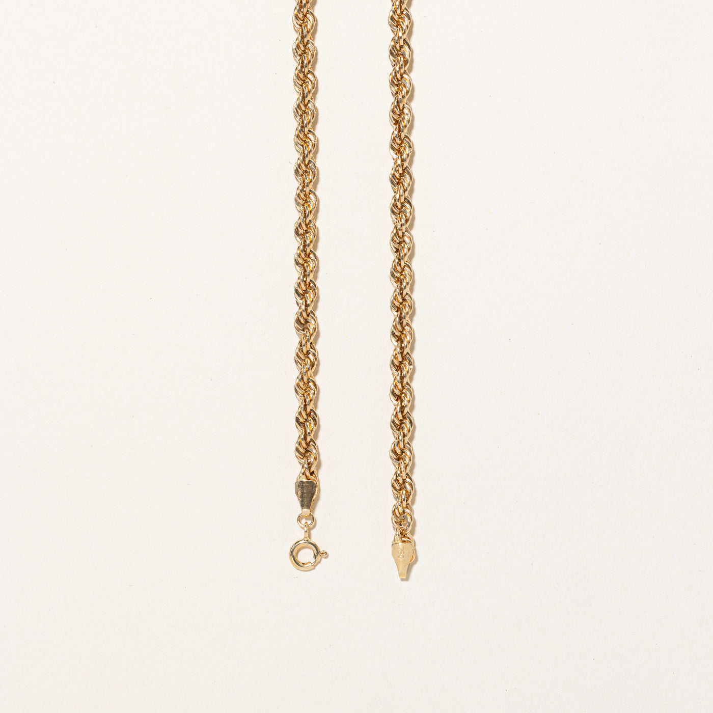 18k Yellow Gold Rope Chain | 20" |