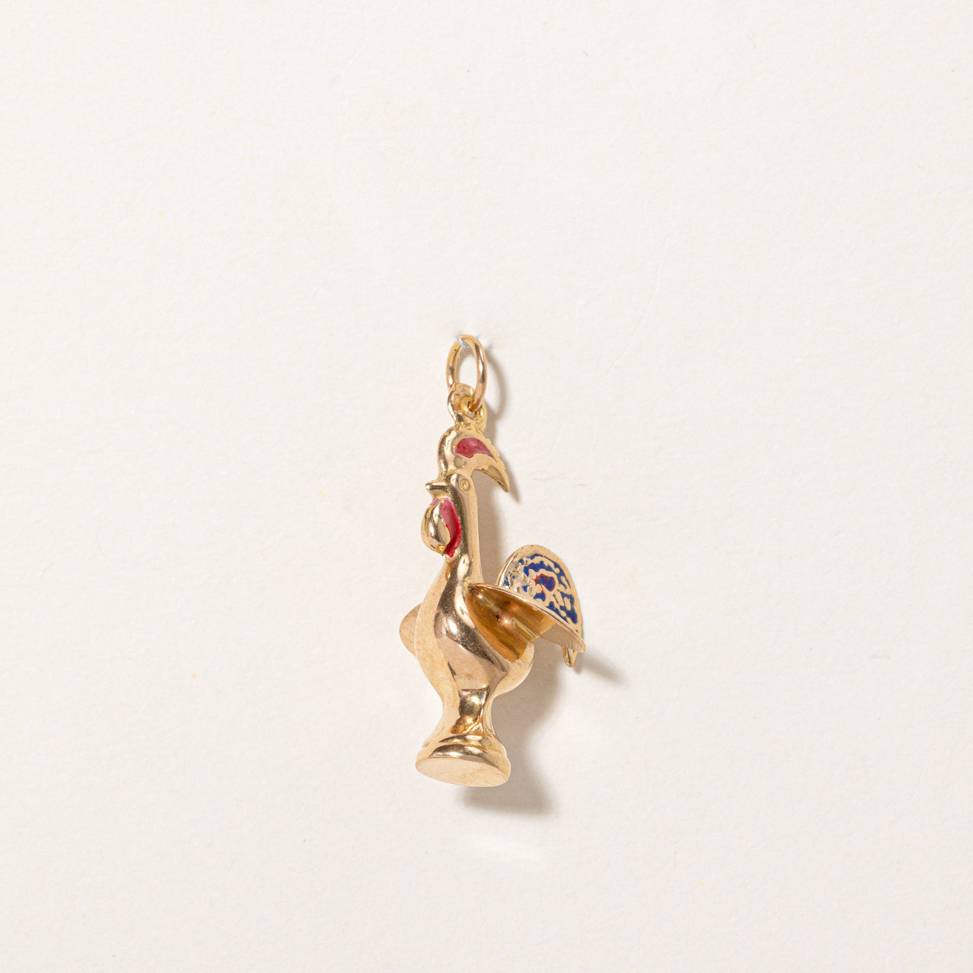 Gold Hen Charm