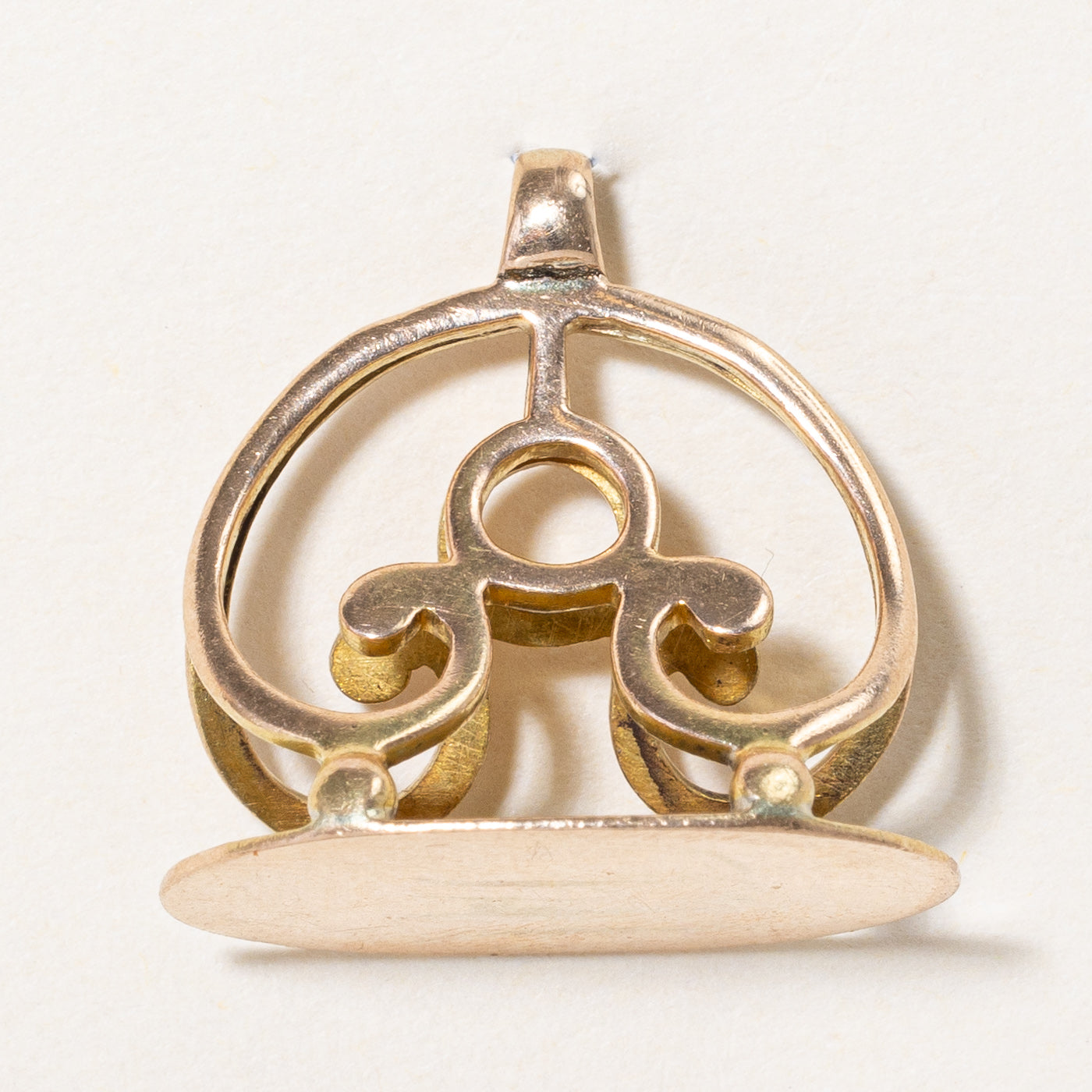 Gold Filigree Charm