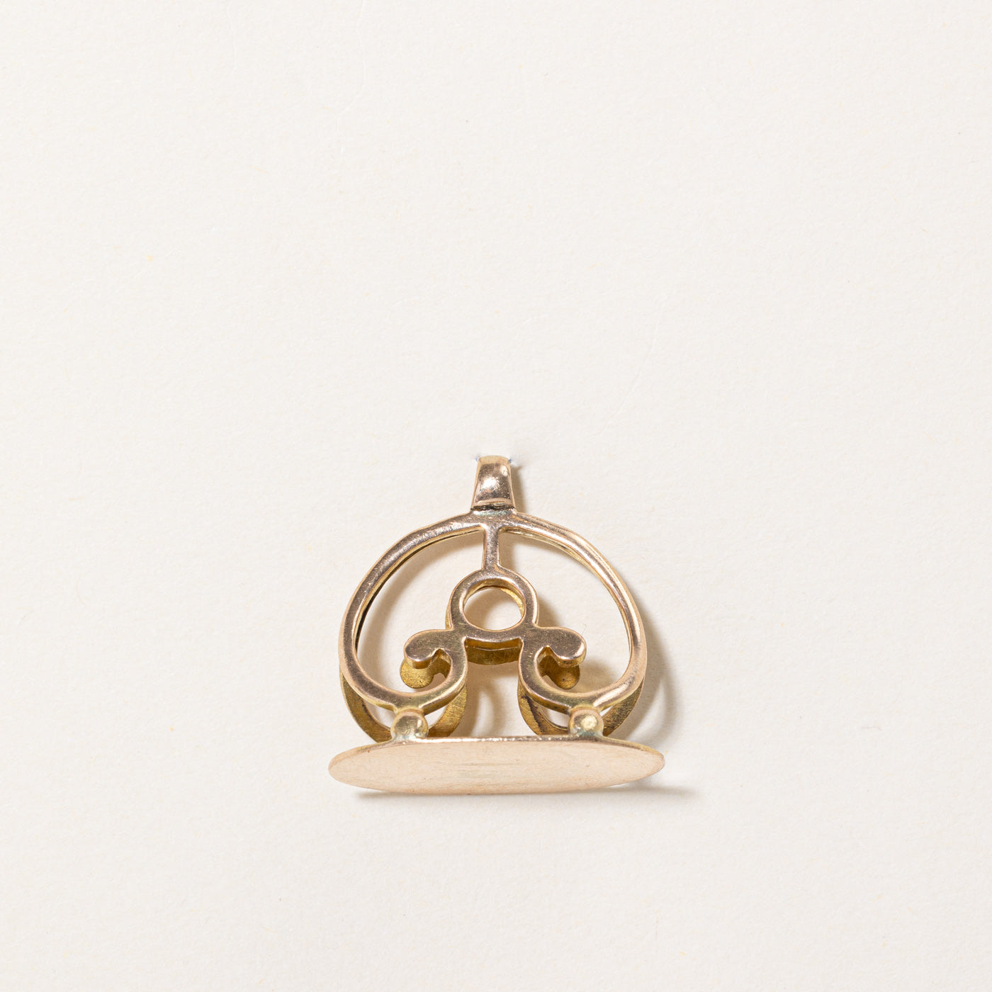 Gold Filigree Charm
