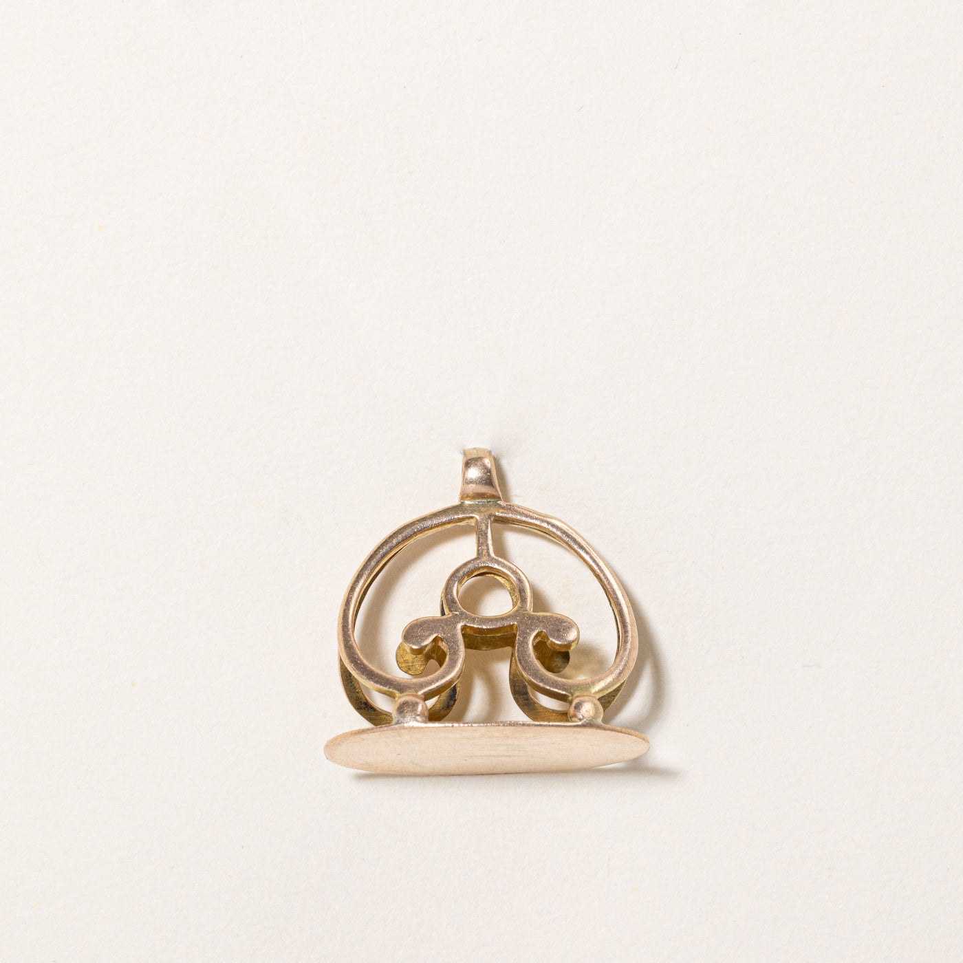 Gold Filigree Charm