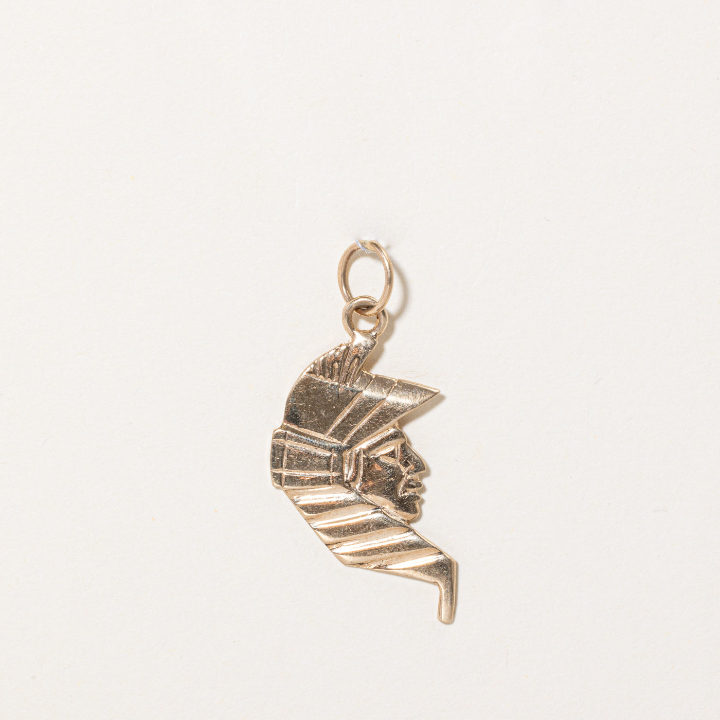 10k Yellow Gold Head Charm