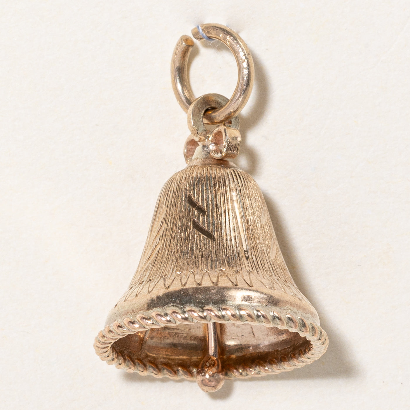 10k Yellow Gold Bell Charm