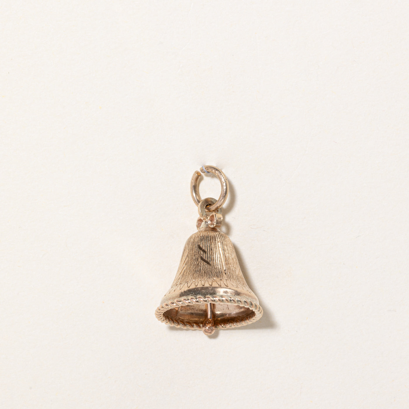 10k Yellow Gold Bell Charm
