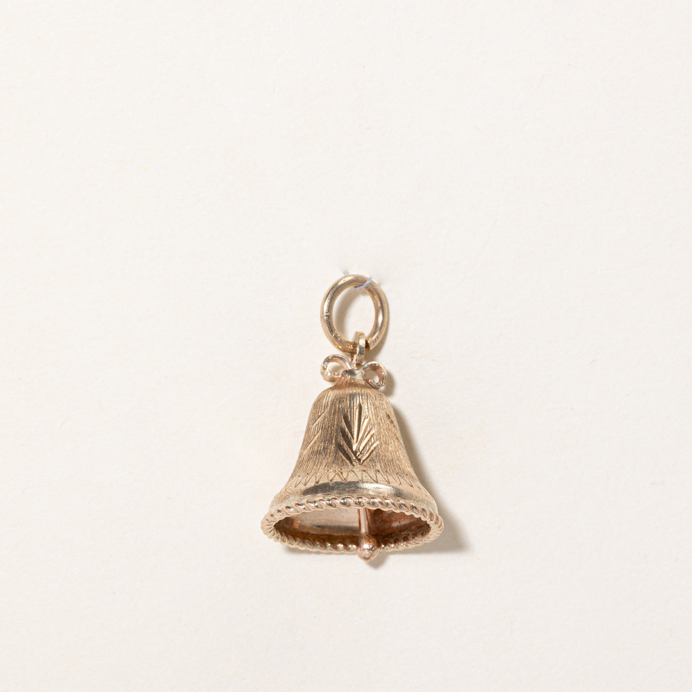10k Yellow Gold Bell Charm