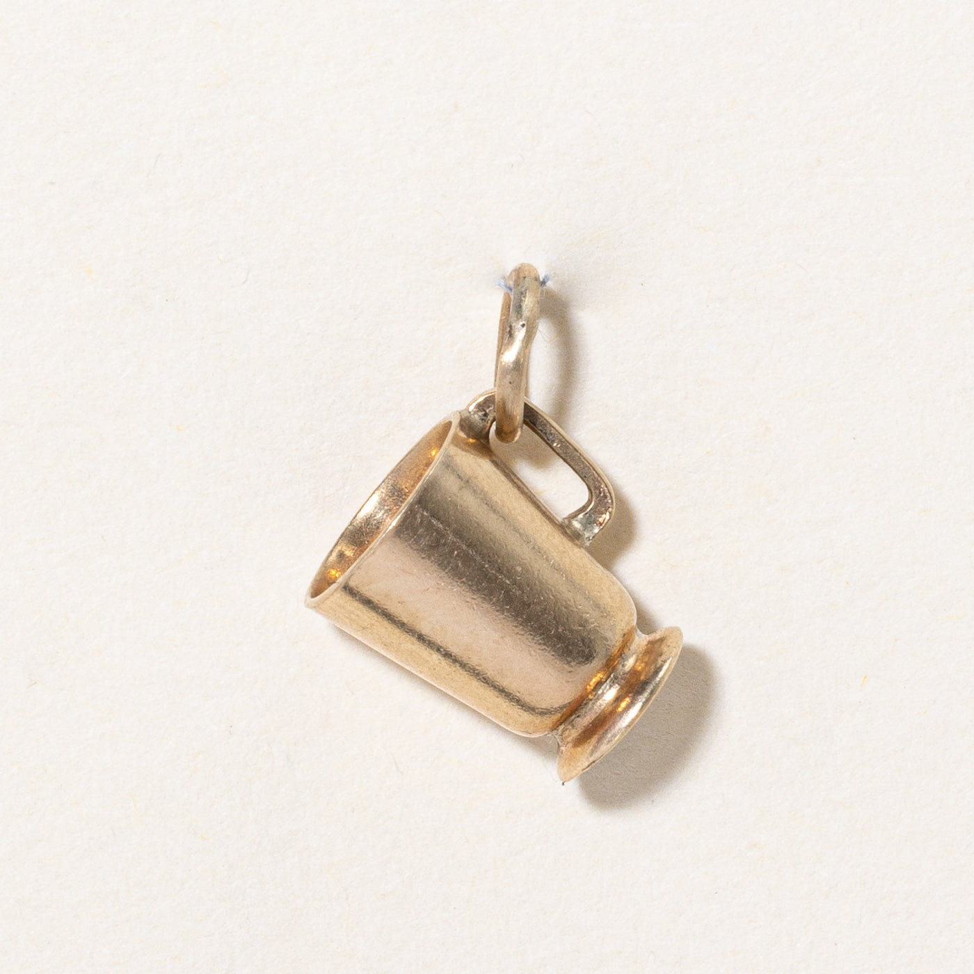 1965 Birmingham 9k Yellow Gold Cup Charm