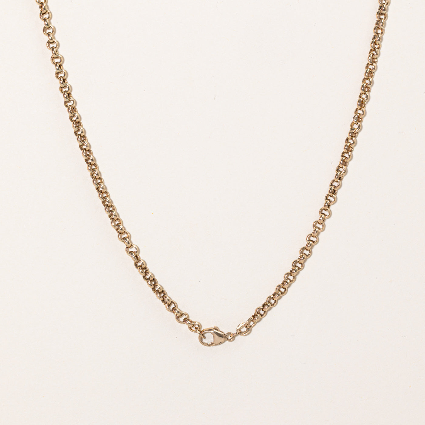 Rolo Link Watch Chain | 19" |