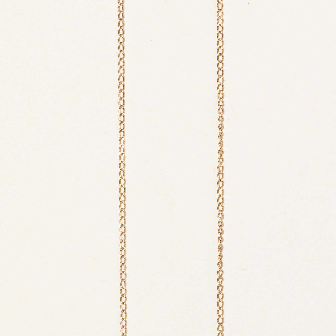 Diamond Gold Necklace | 0.15ctw | 17"|