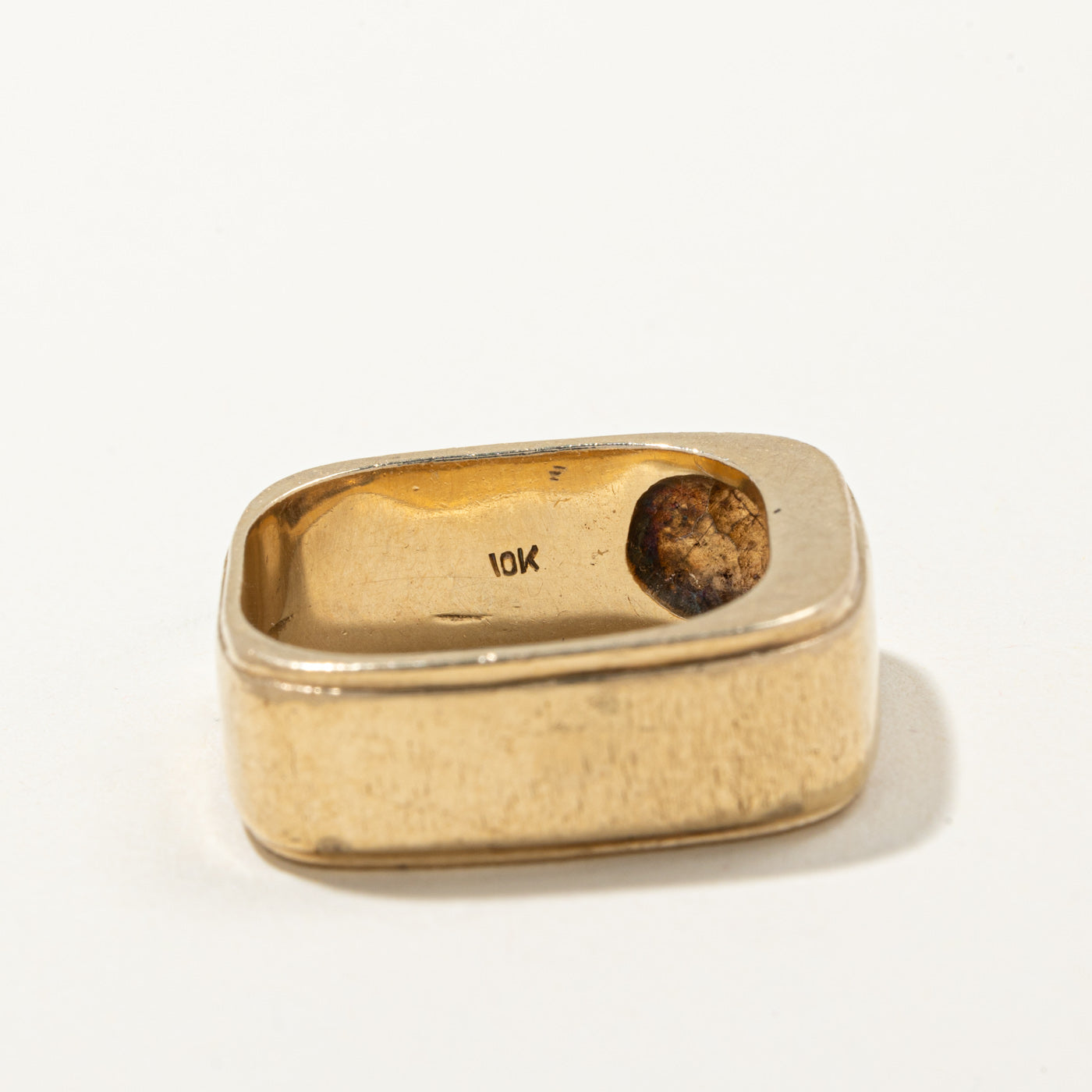 10k Yellow Gold Soft Square Band | SZ 9.75 |