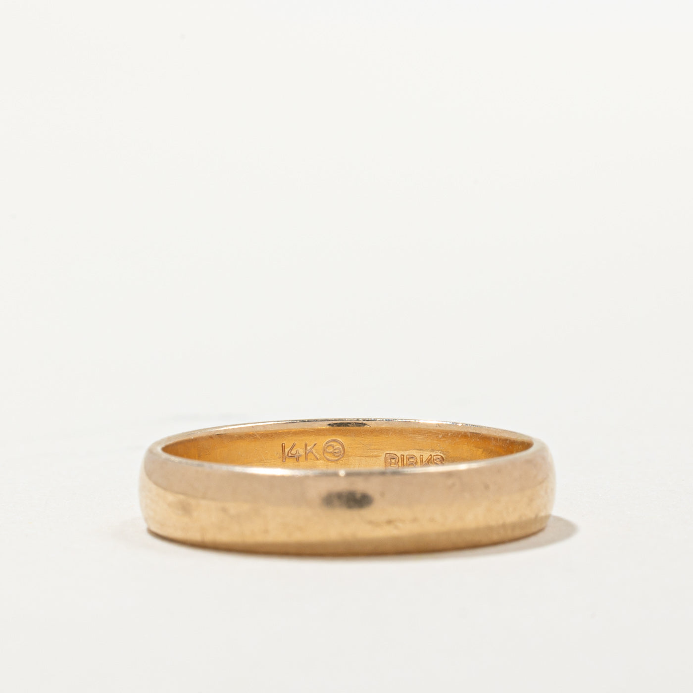 'Birks' 14k Yellow Gold Band | 3.85mm | SZ 7 |