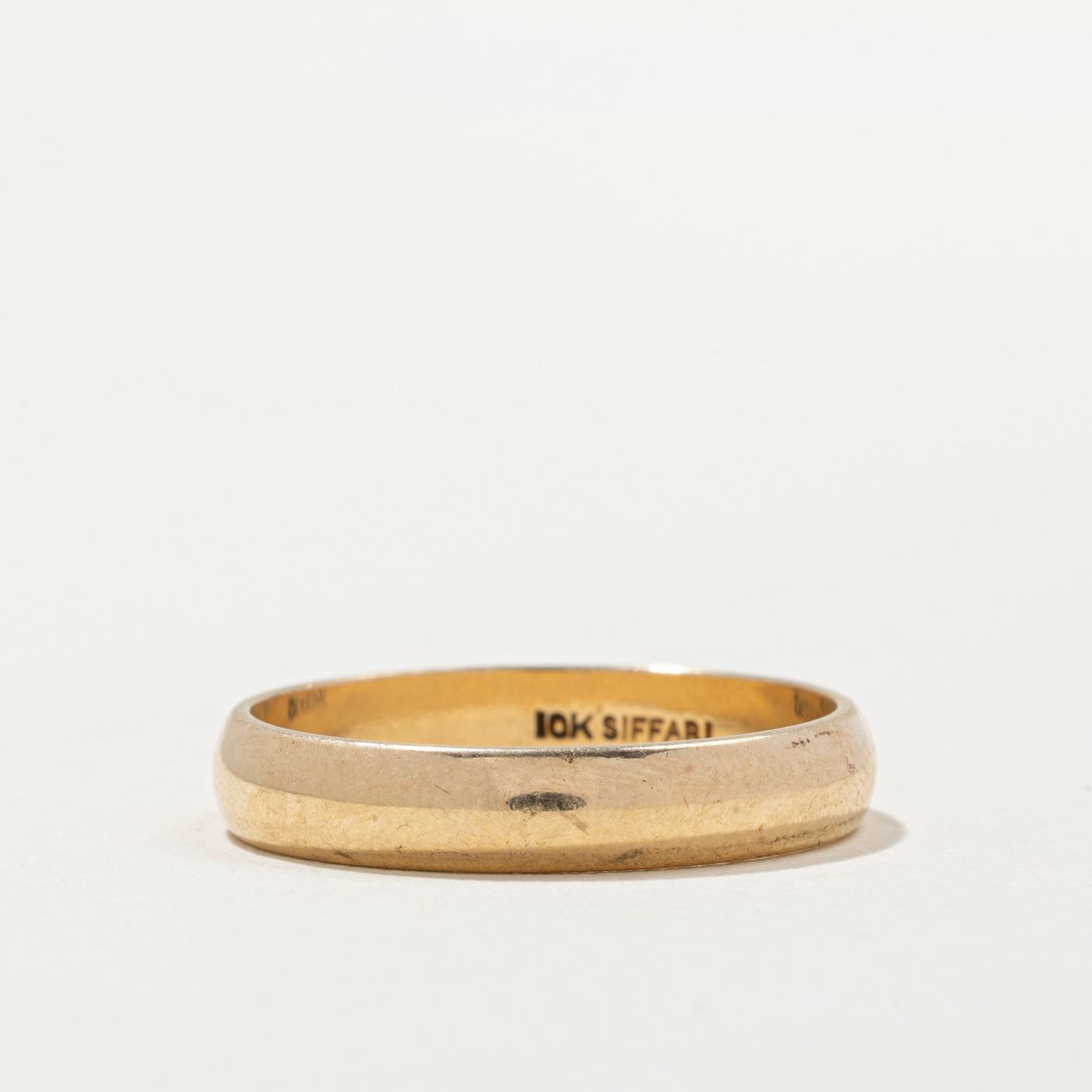 10k Yellow Gold Band | 4.00mm | SZ 9 |