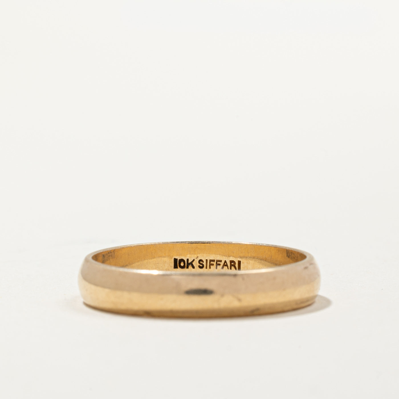 10k Yellow Gold Band | 4.00mm | SZ 9 |