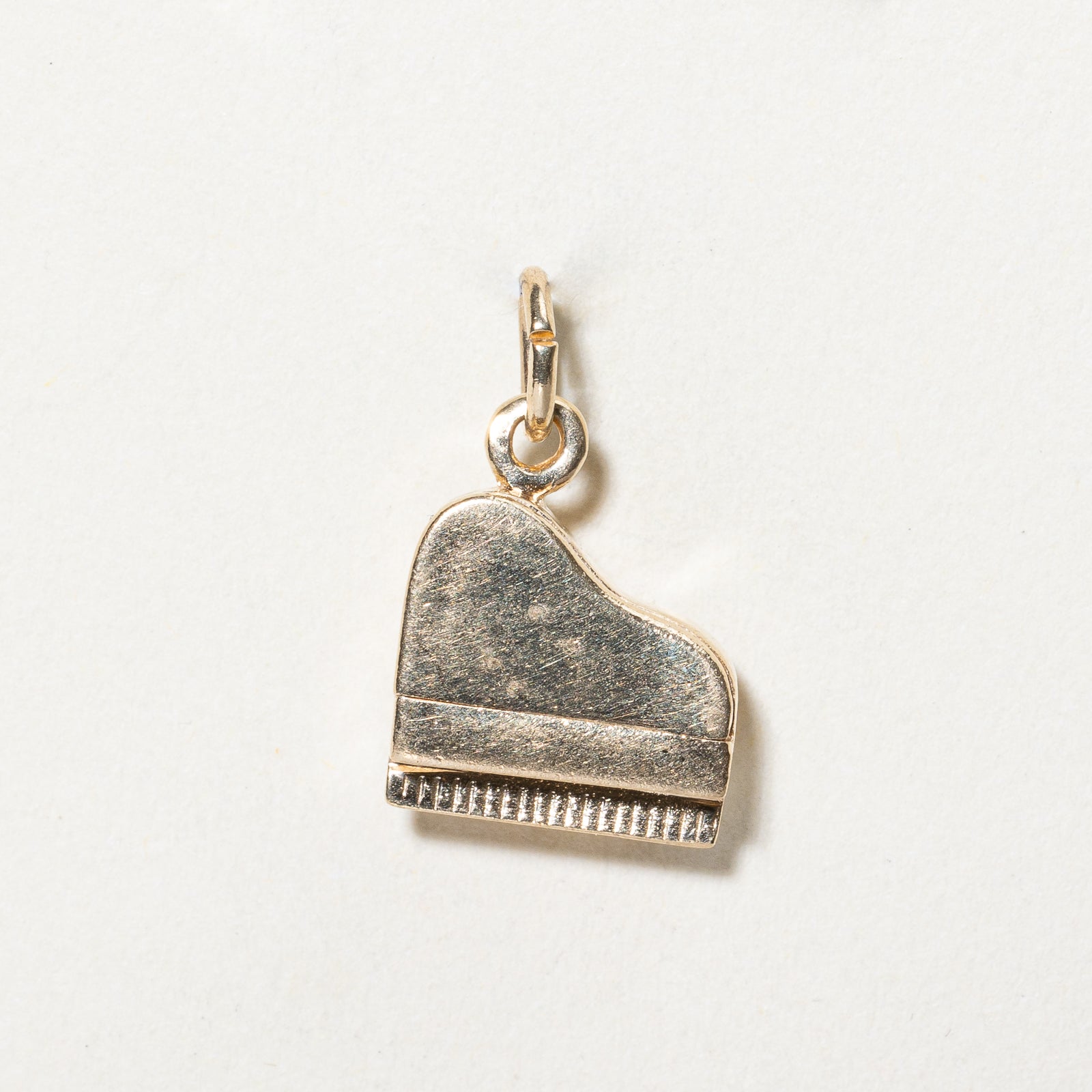 10k Yellow Gold Piano Charm |