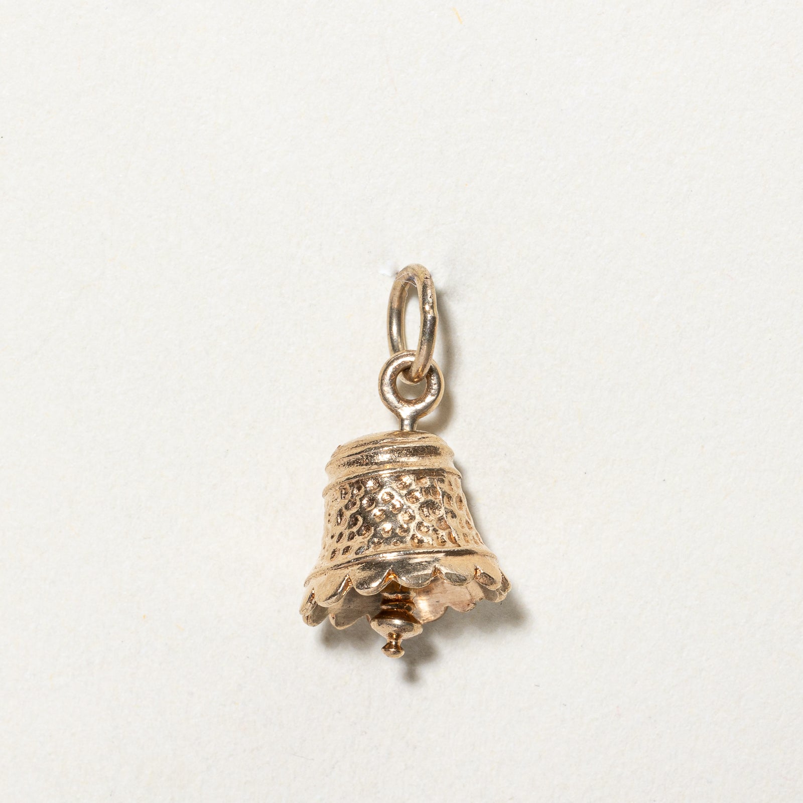 10k Yellow Gold Bell Charm |