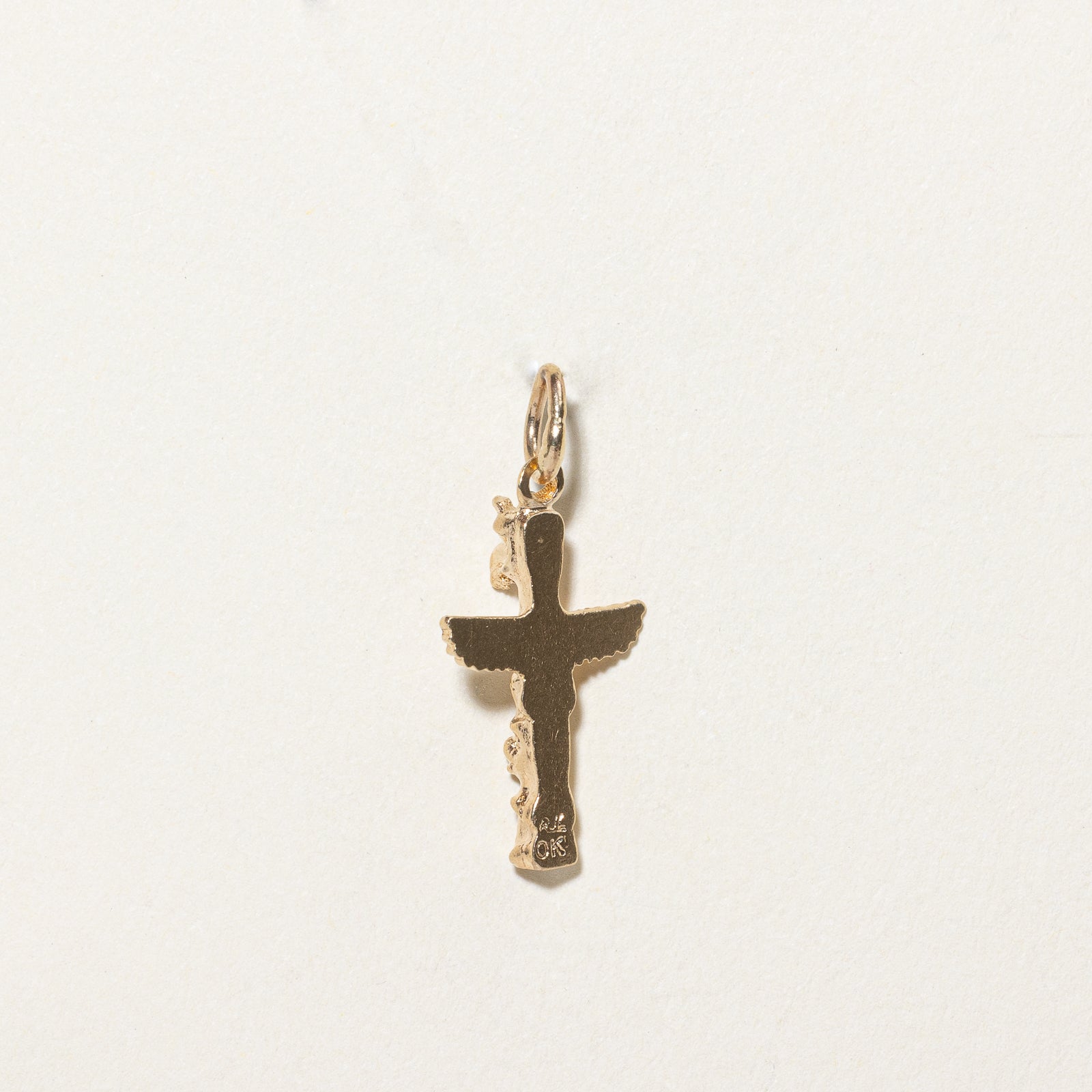 10k Yellow Gold Totem Pole Charm |