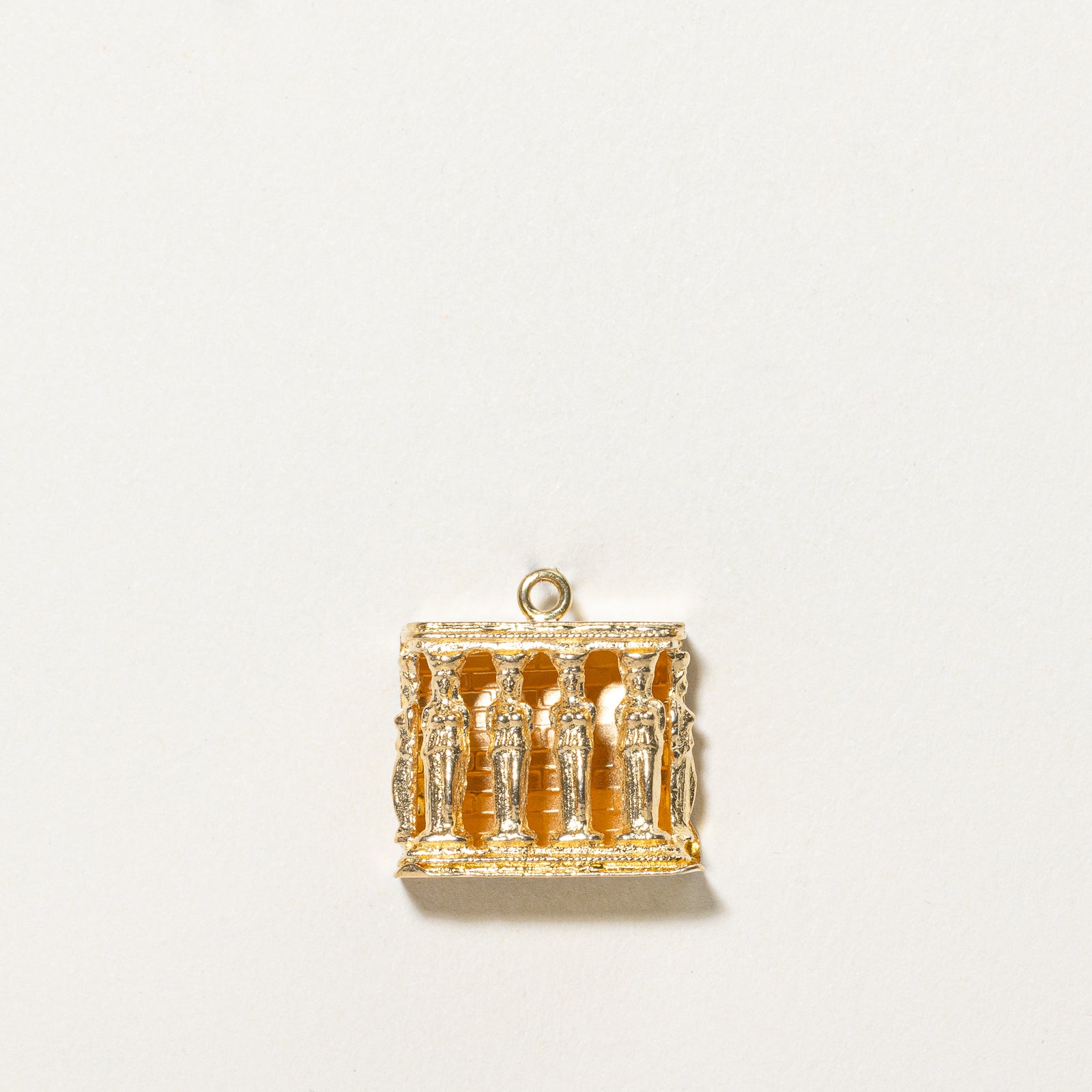 18k Yellow Gold Caryatids of Erechtheion Charm |