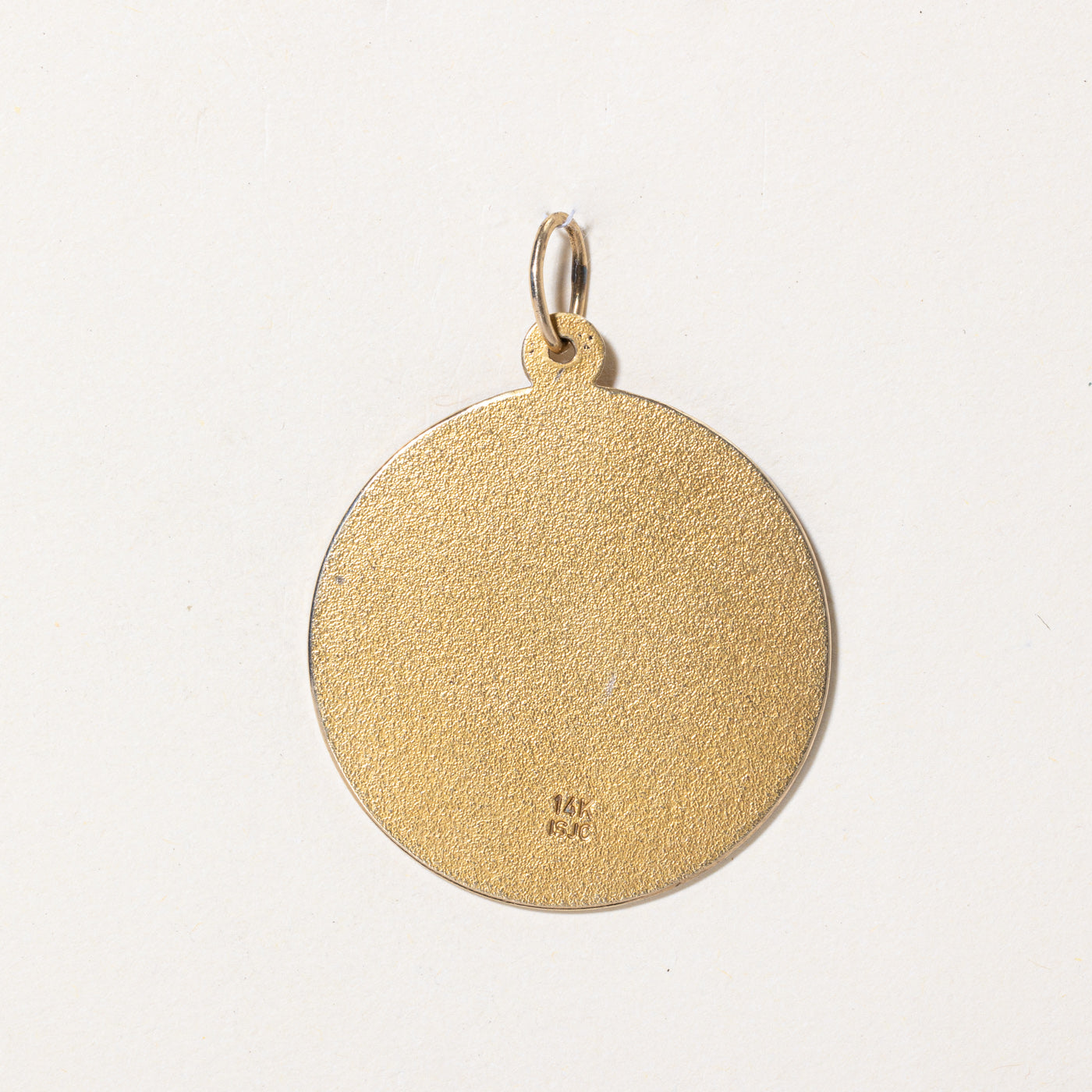 14k Yellow Gold Pisces Pendant