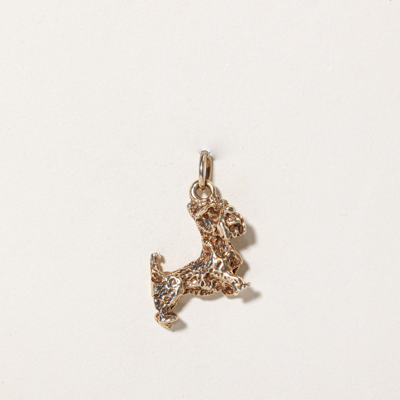 10k Yellow Gold Scottish Terrier Charm