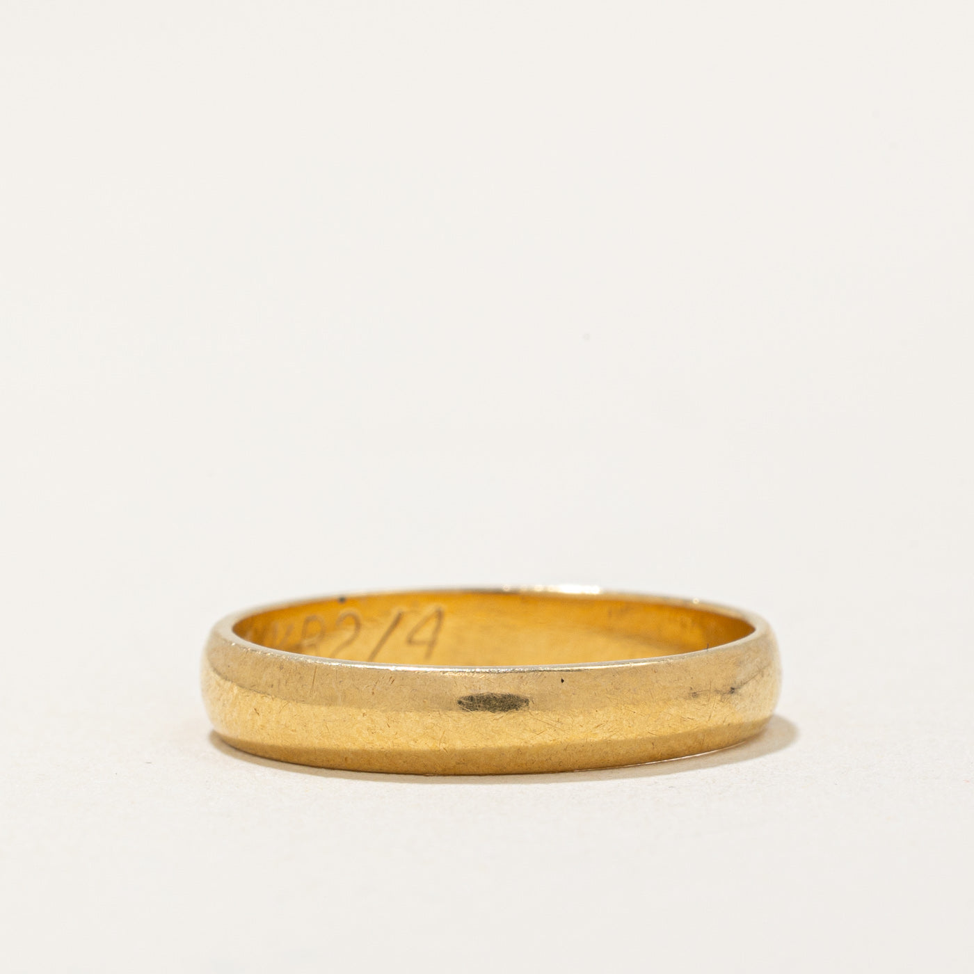 1983 Birmingham 18k Yellow Gold Band | 3.5mm | SZ 6.25 |