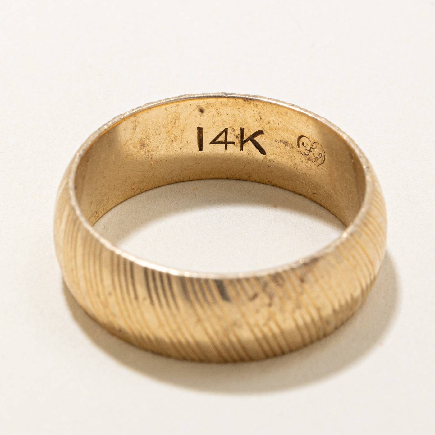 14k Yellow Gold Band | SZ 10.25 |