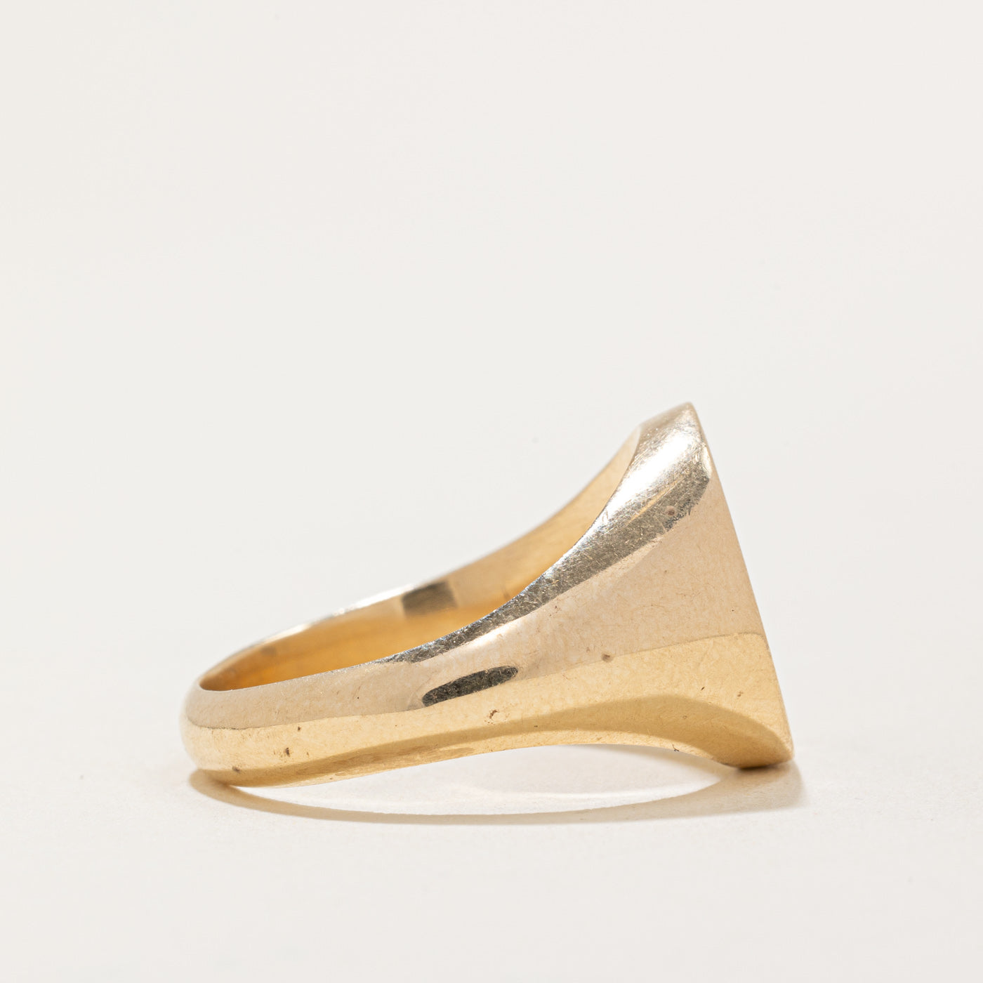 14k Yellow Gold Free Masons Ring | SZ 9.75 |