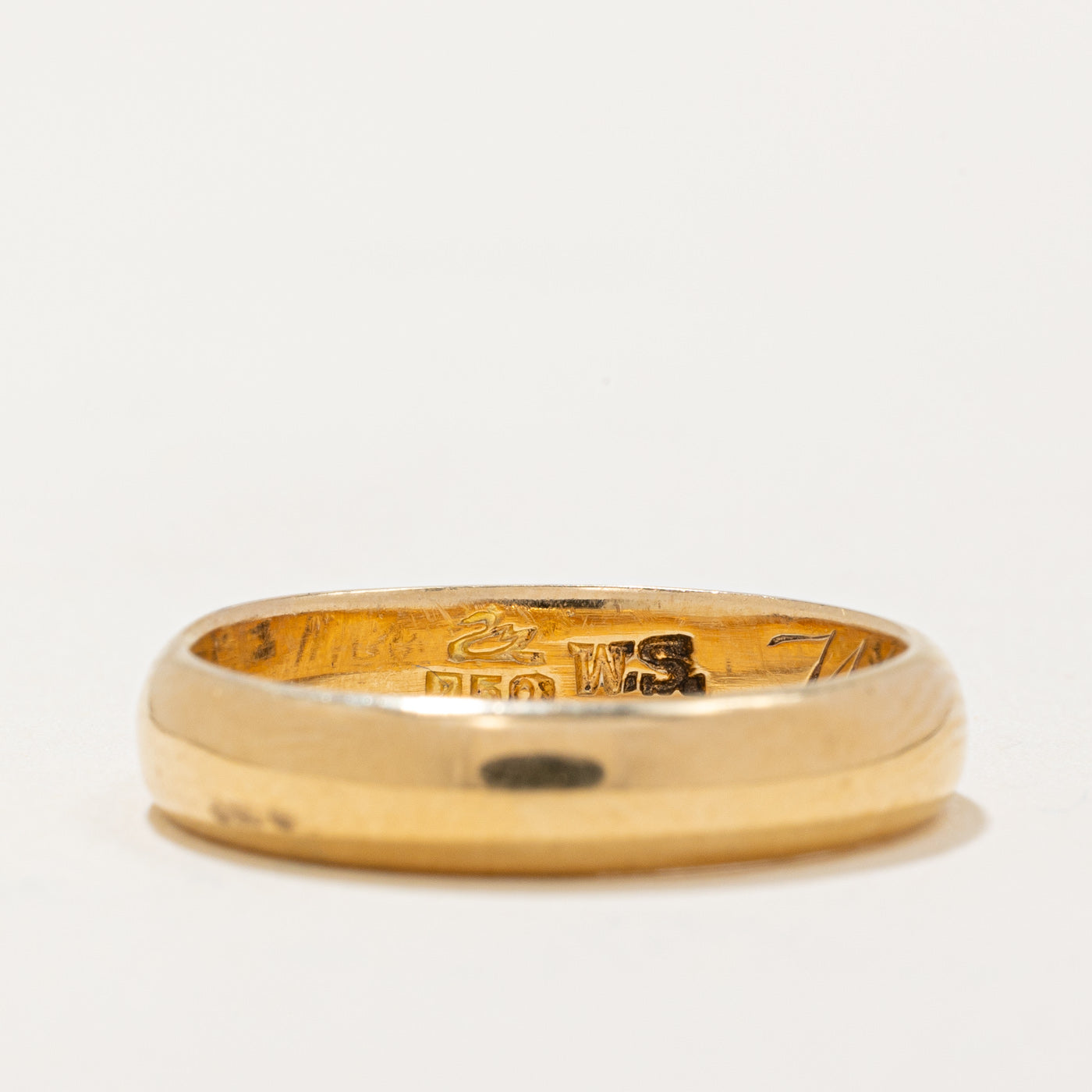 18k Yellow Gold Band | SZ 7.25 |