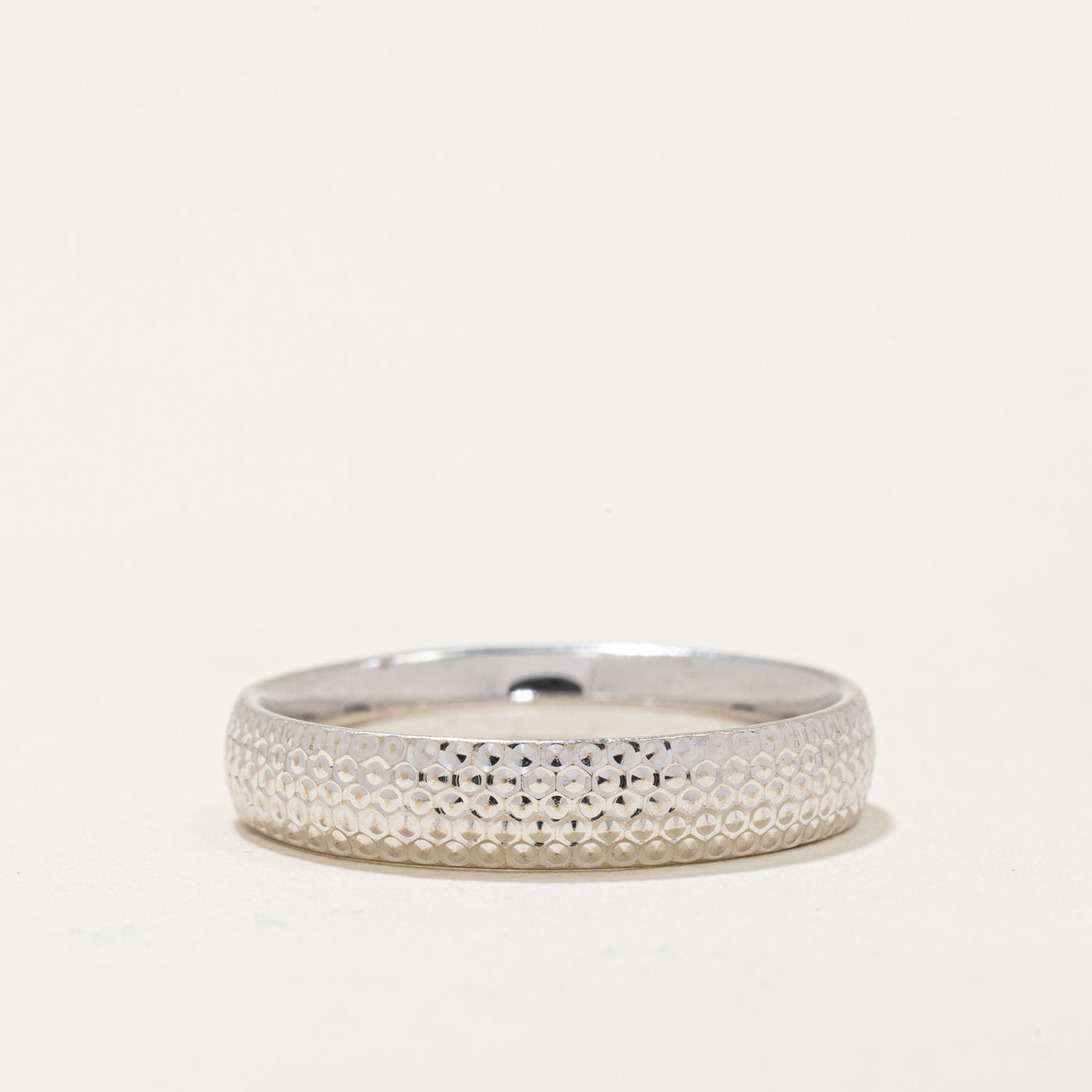 14k White Gold Band | SZ 6.75 |