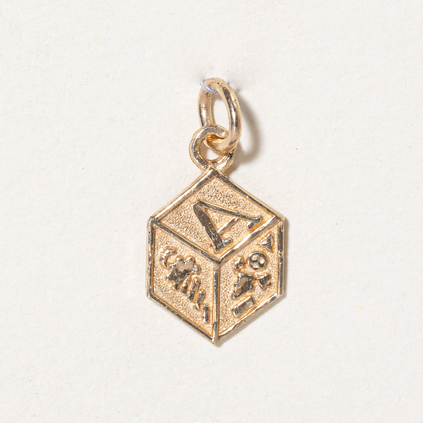 Breloque en or jaune 10 carats pour enfant