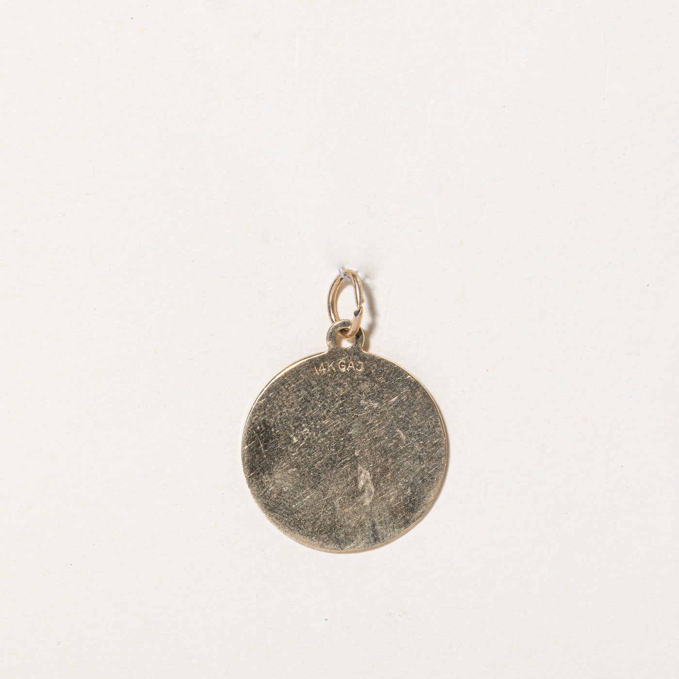 14k Yellow Gold Leo Charm
