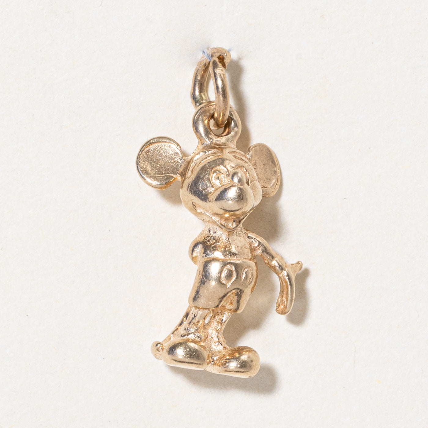 14k Yellow Gold Mickey Mouse Charm