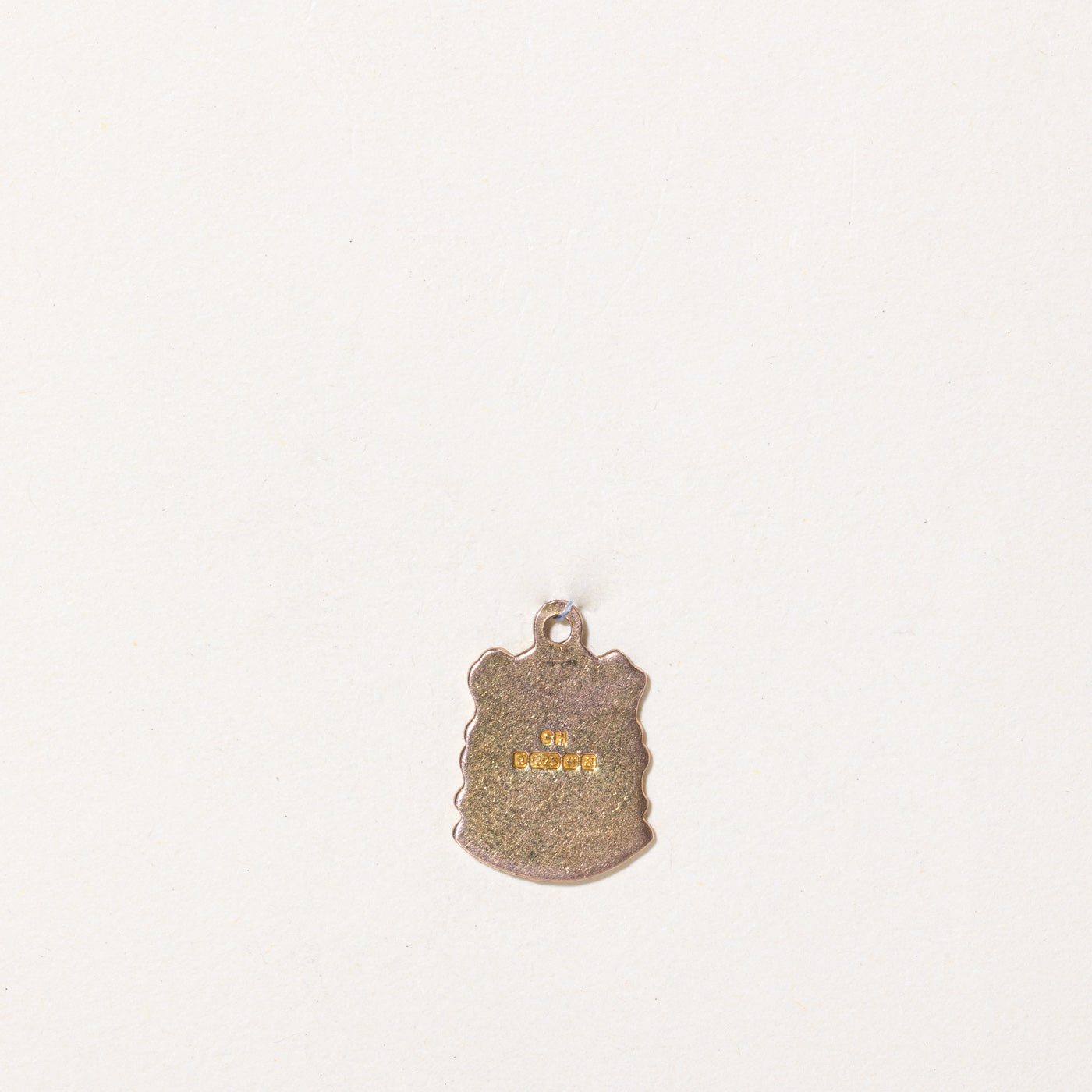 1960s 9k Yellow Gold Scotland Charm