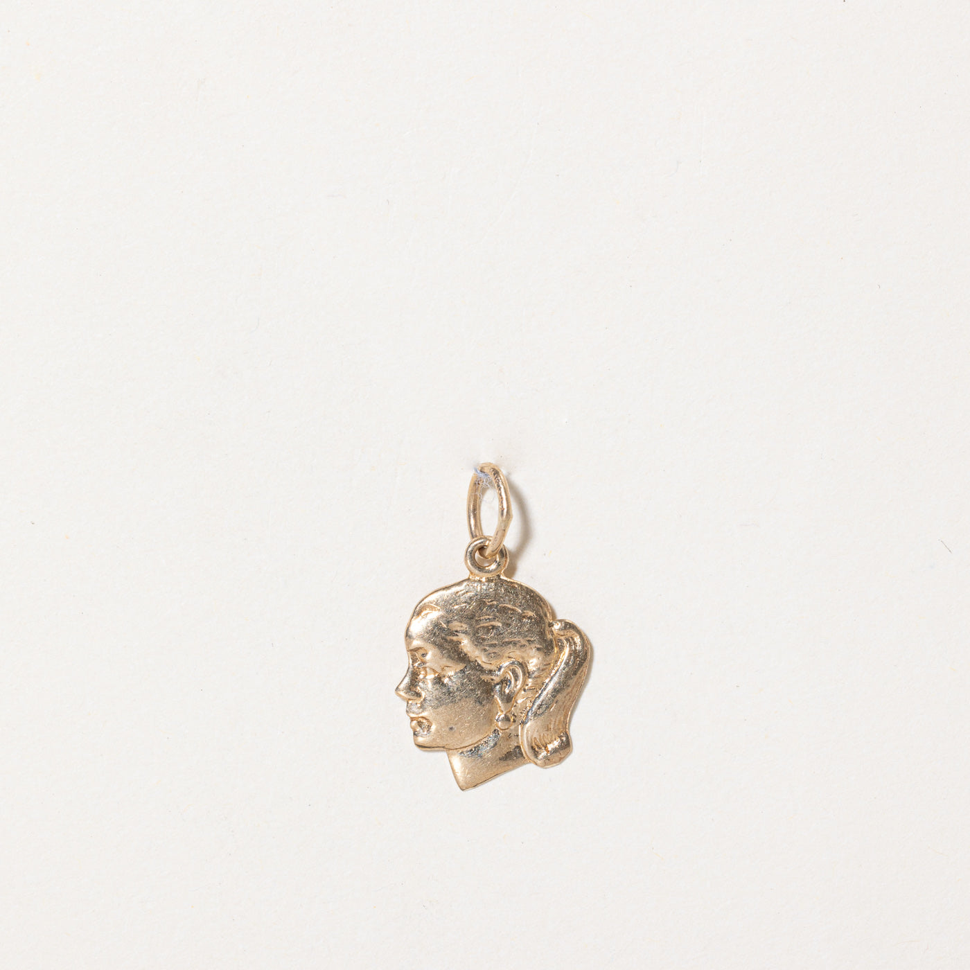 10k Yellow Gold Girl Charm