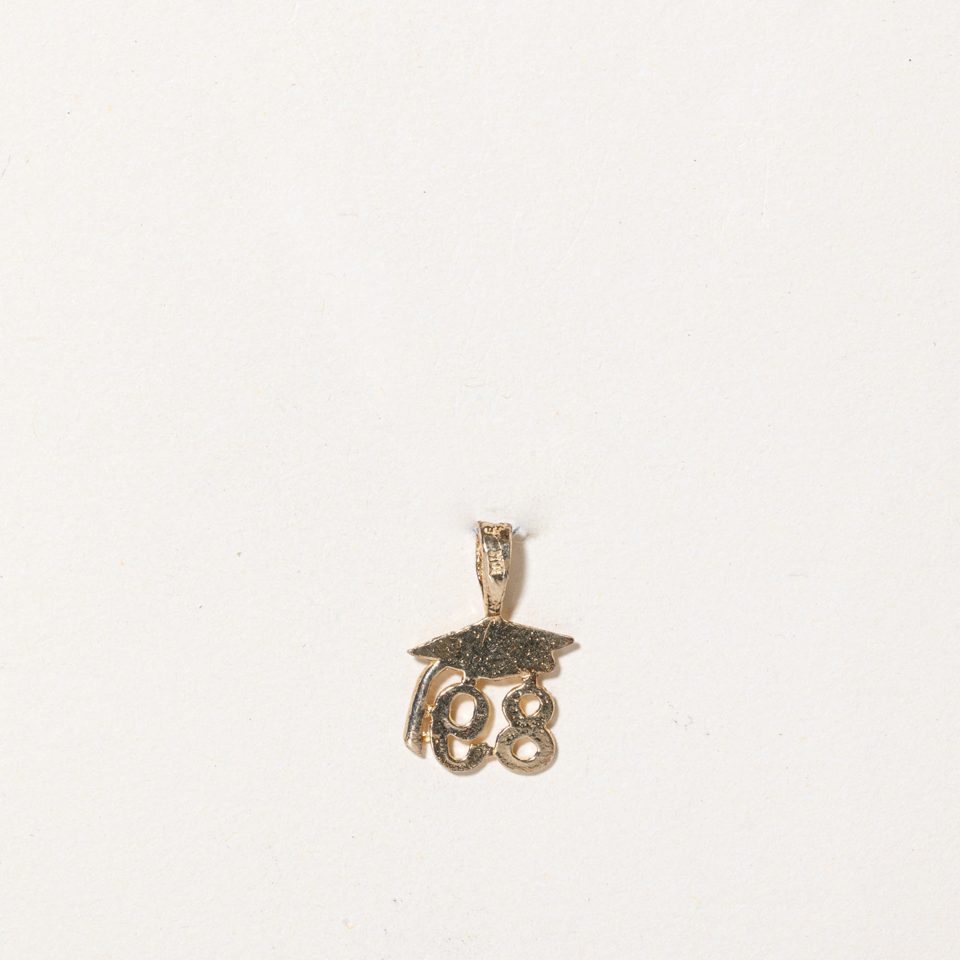 10k Yellow Gold '89 Graduation Pendant