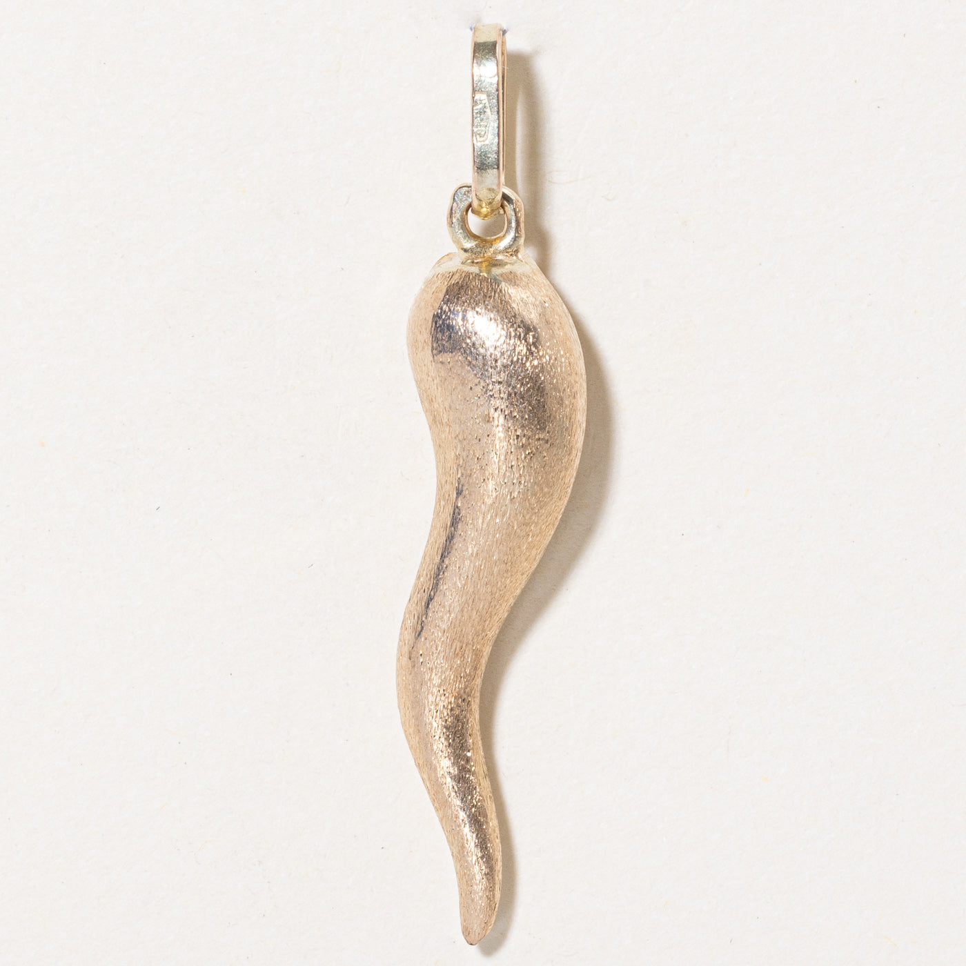 Breloque Cornicello en or jaune 10 carats