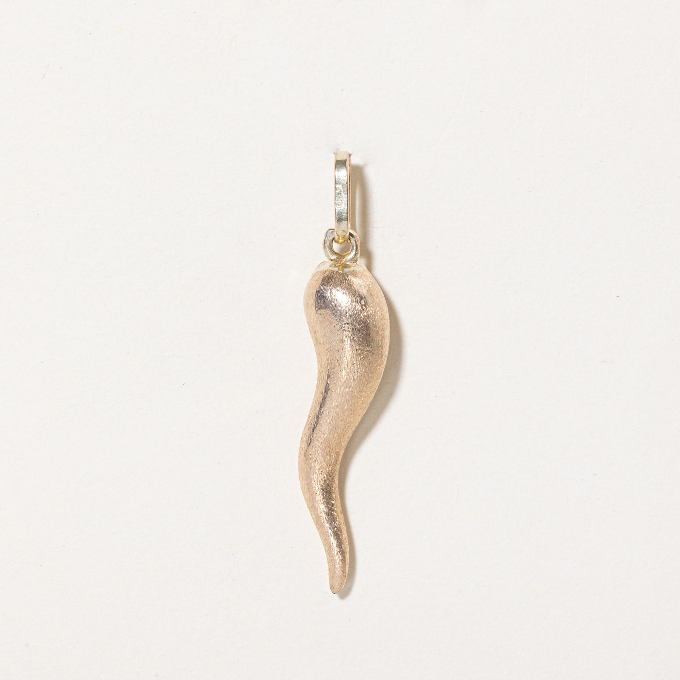 Breloque Cornicello en or jaune 10 carats