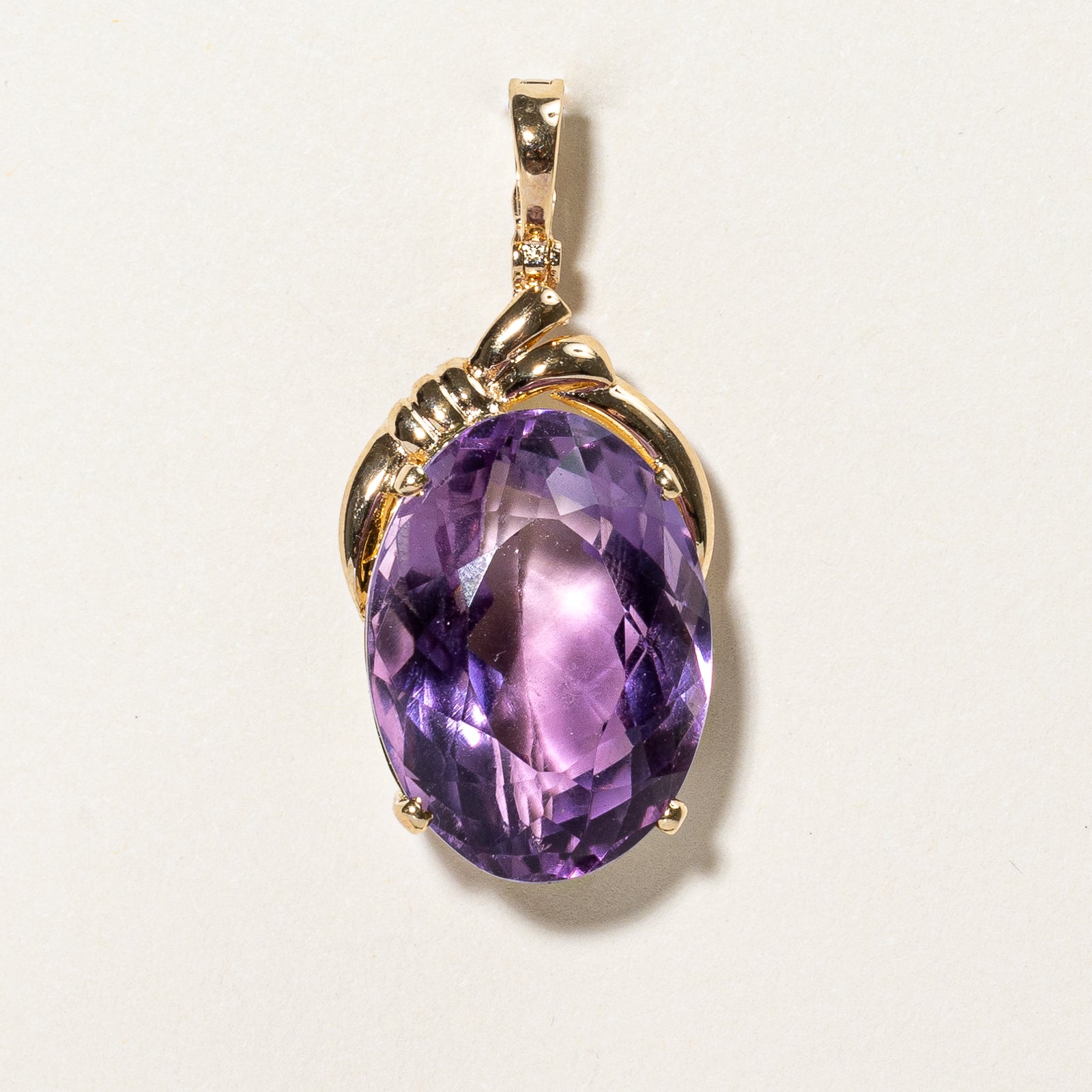 Vintage Amethyst Pendant | 28.00ct |