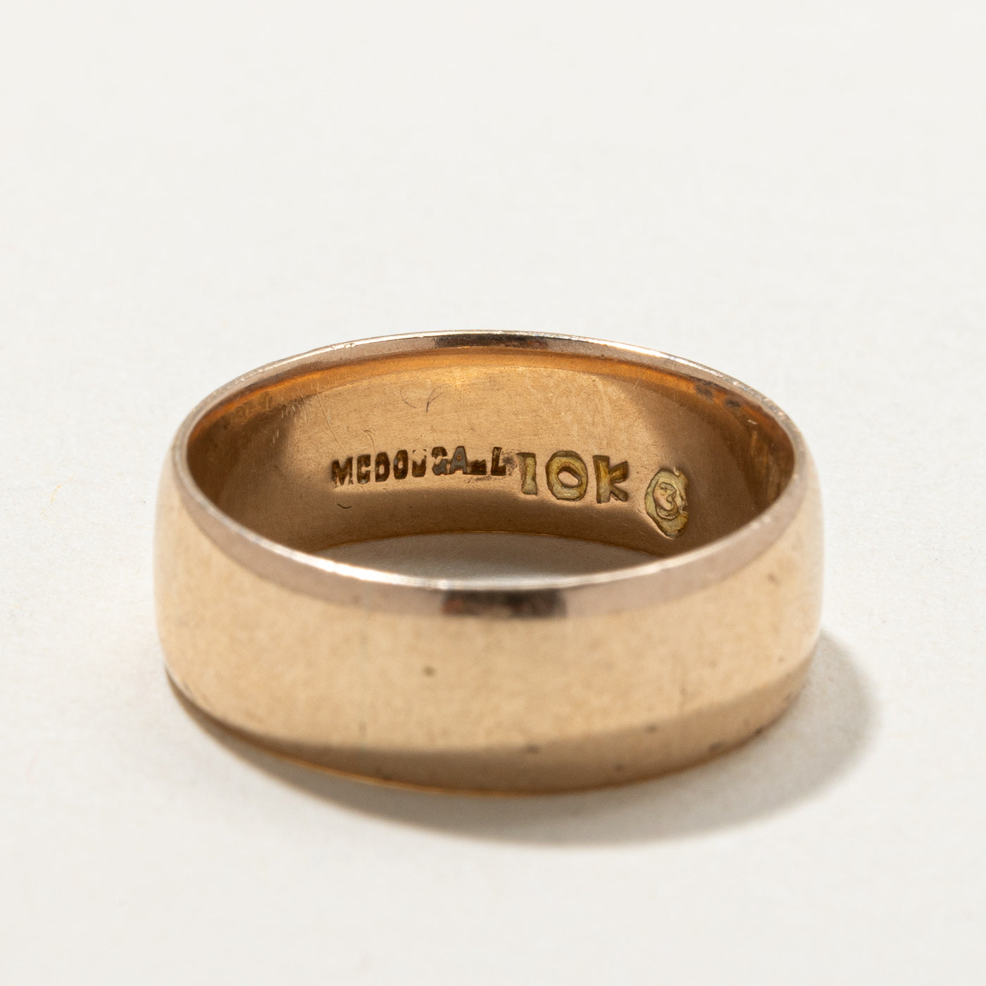 Vintage 10K Yellow Gold Band | 6.5mm | SZ 6.25