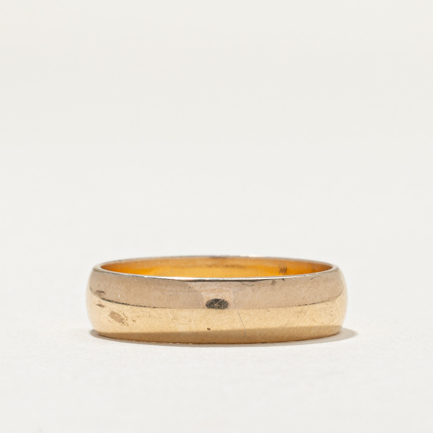 Alliance en or jaune 14 carats | 4,7 mm | Taille 6