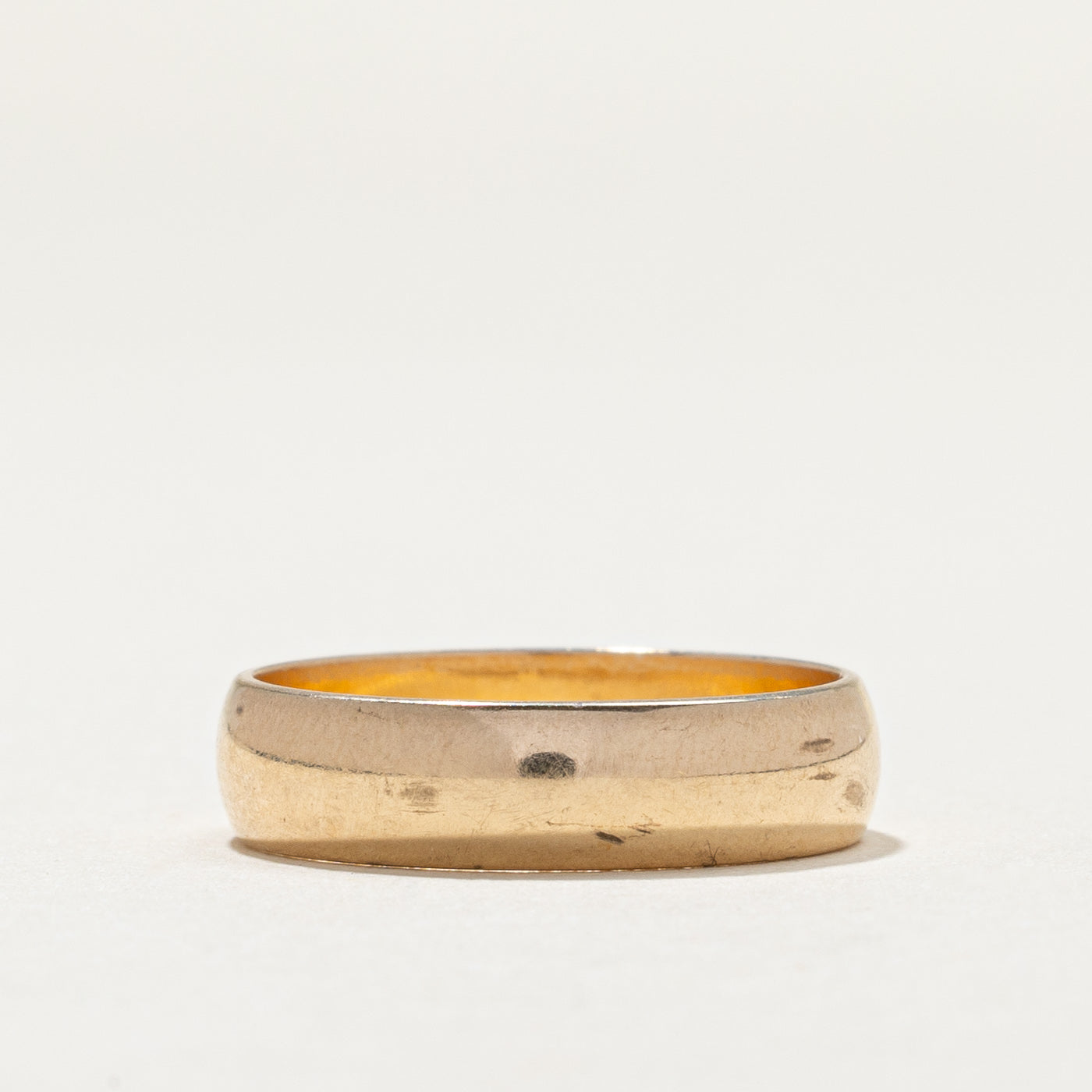 Alliance en or jaune 14 carats | 4,7 mm | Taille 6