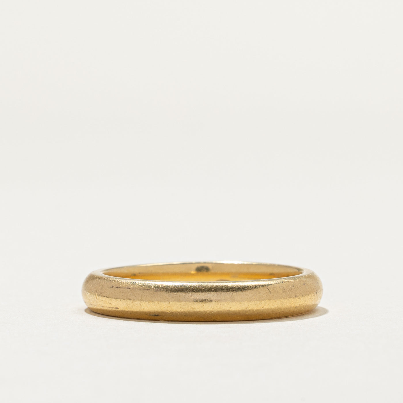 18K Yellow Gold Band | 3.8mm | SZ 9.5