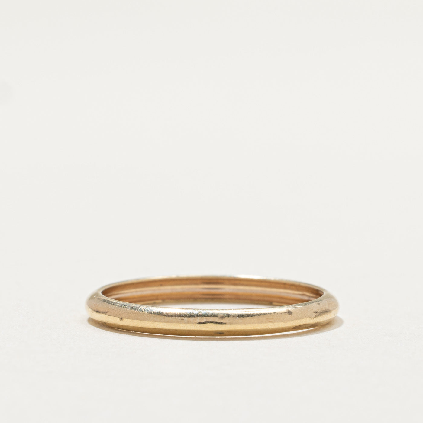 10K Yellow Gold Plain Band | 2.3mm | SZ 8