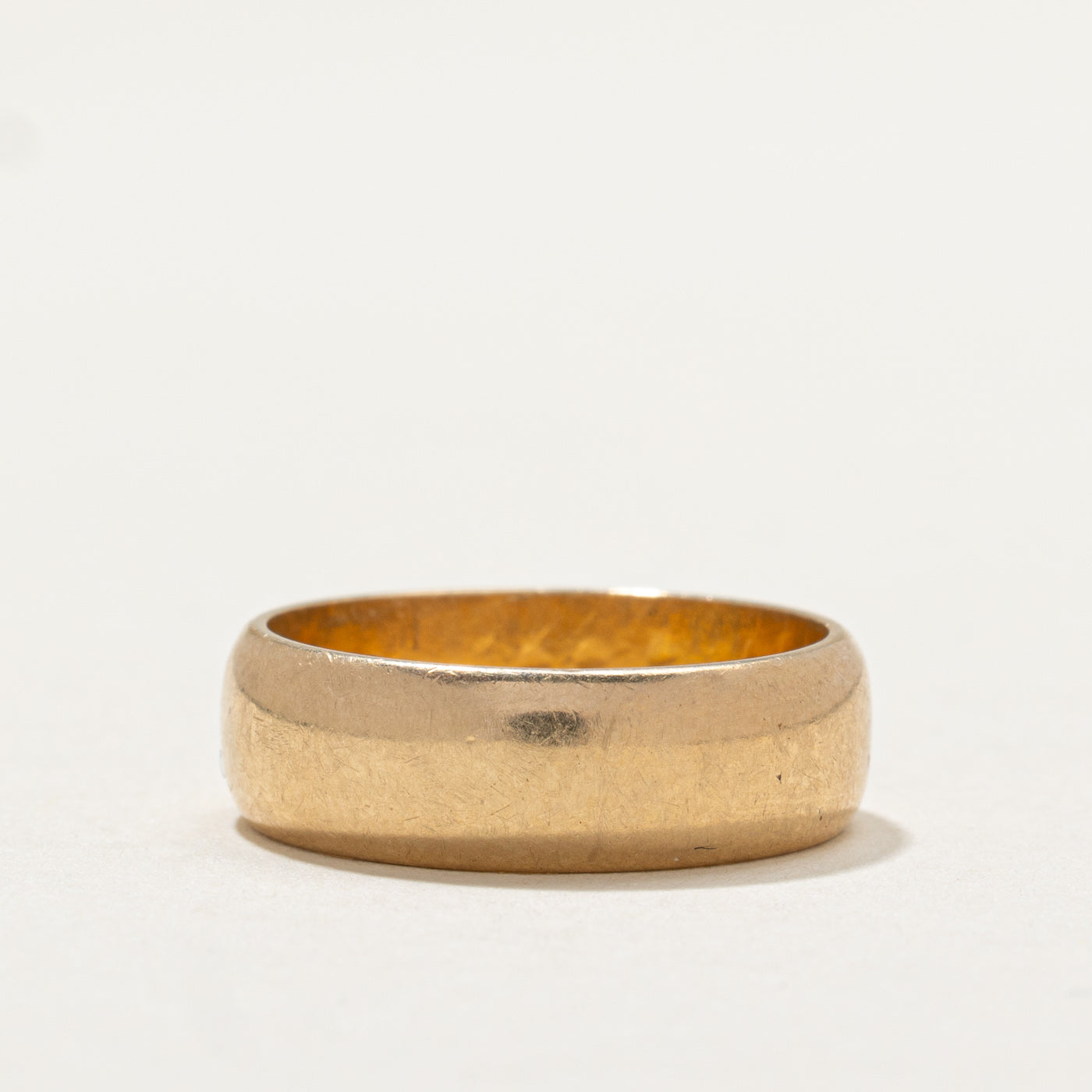 'Birks' 14K Yellow Gold Plain Band | 5.9mm | SZ 6