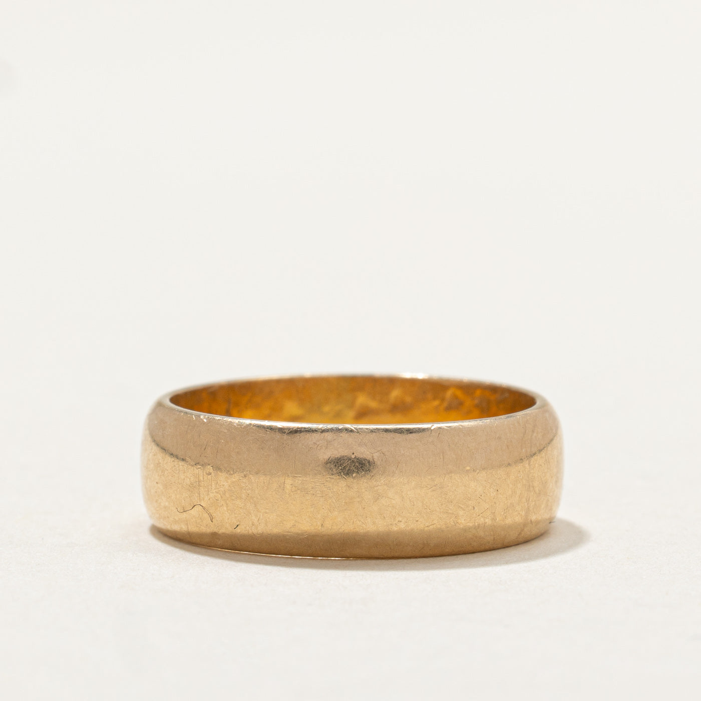 'Birks' 14K Yellow Gold Plain Band | 5.9mm | SZ 6