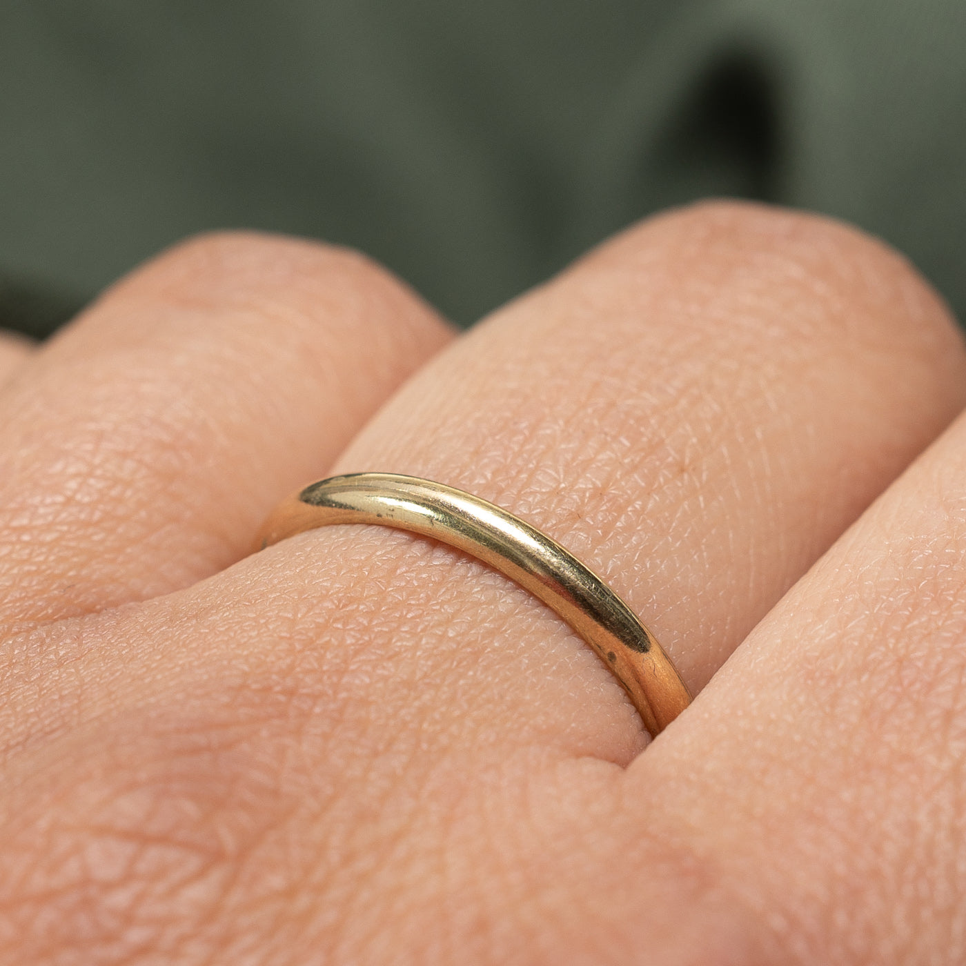 10K Yellow Gold Plain Band | 2.3mm | SZ 8