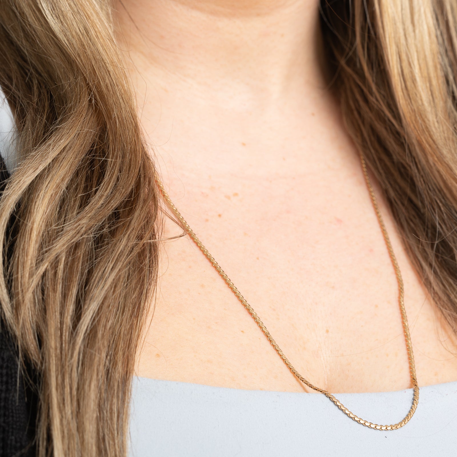 10K Yellow Gold S Link Chain | 2.10mm | 26"