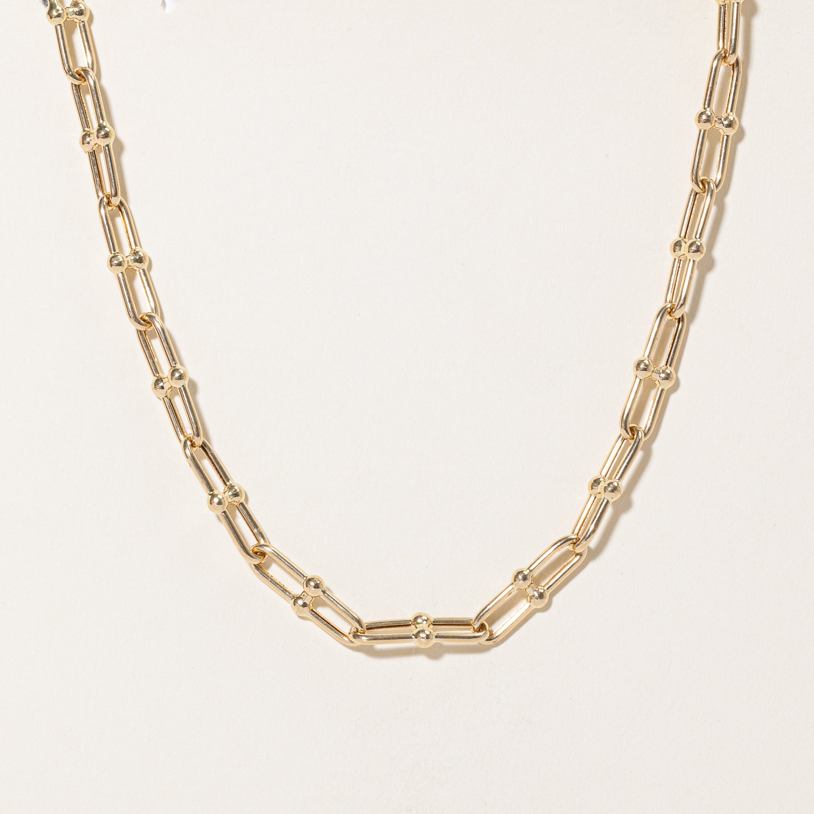 18K Yellow Gold Hardwear Inspired Chain | 6.77mm | 15.5"