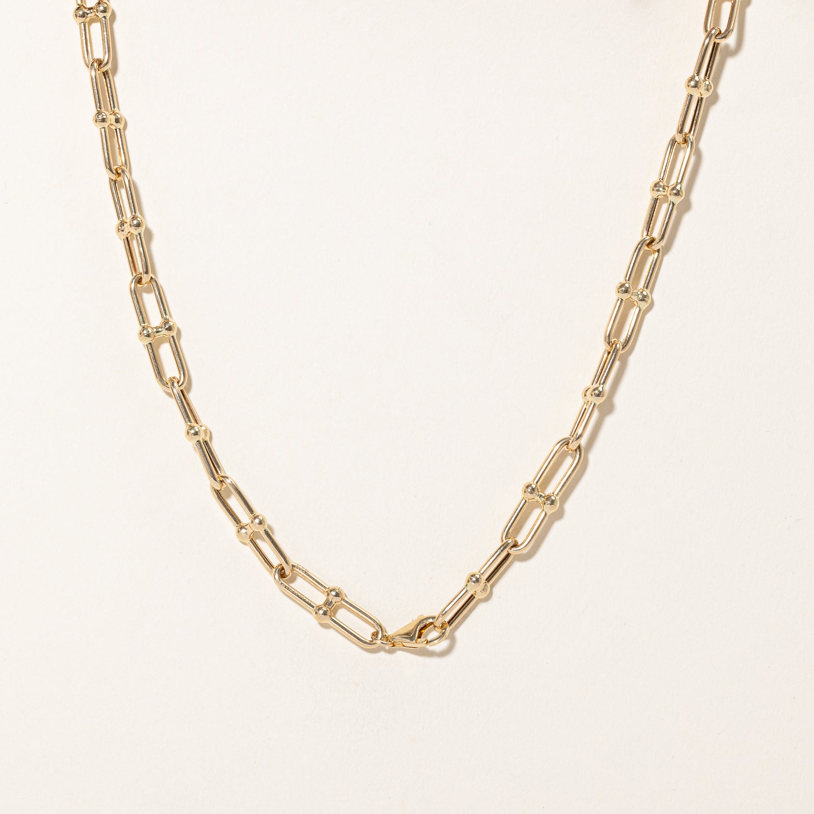 18K Yellow Gold Hardwear Inspired Chain | 6.77mm | 15.5"